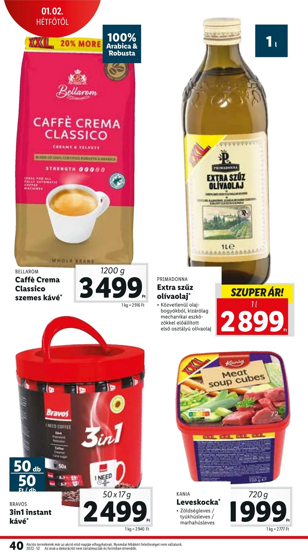 Lidl akciós újság 12.29–01.04 – 40. oldal