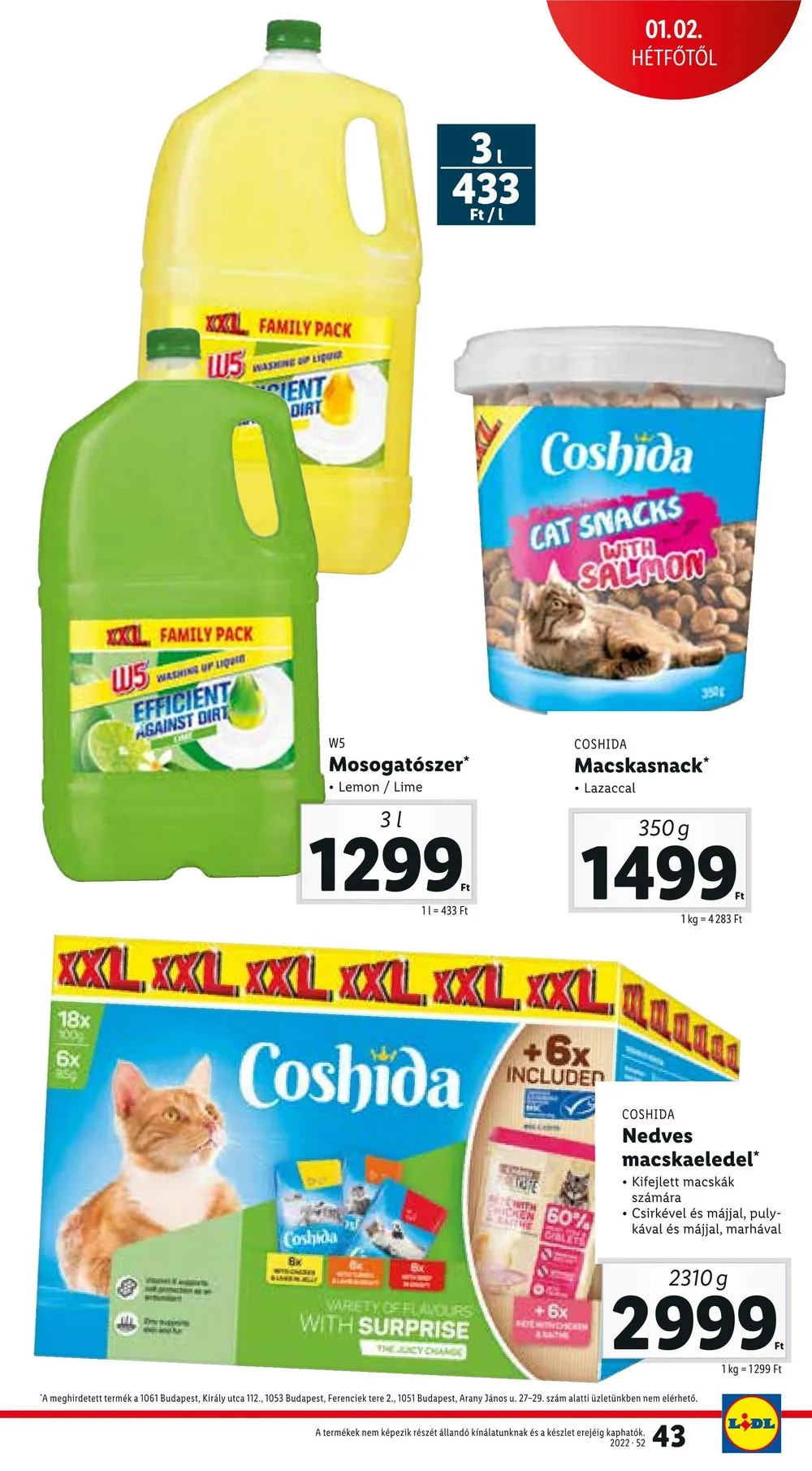 Lidl akciós újság 12.29–01.04 – 43. oldal