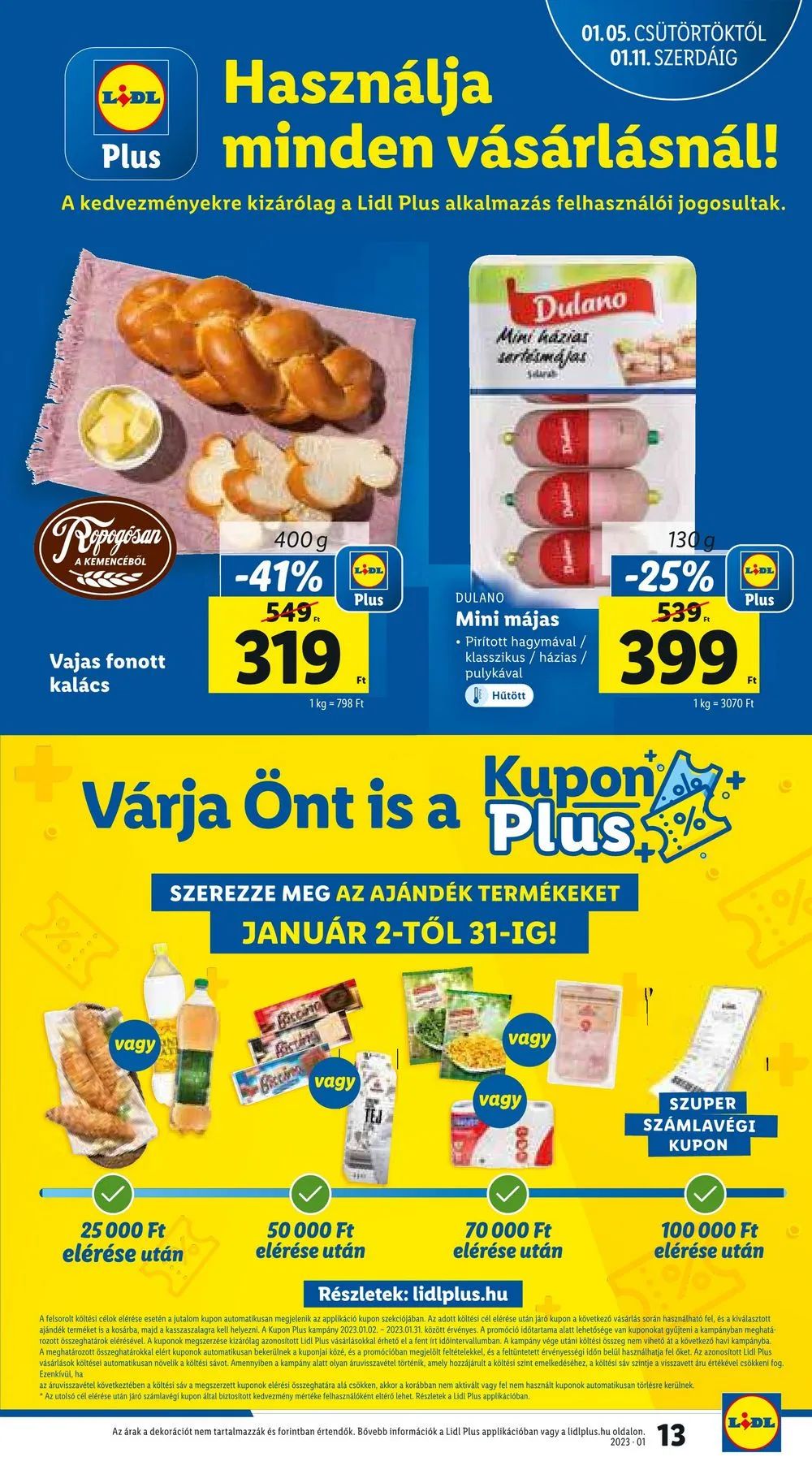 Lidl akciós újság 01.05–01.11 – 13. oldal