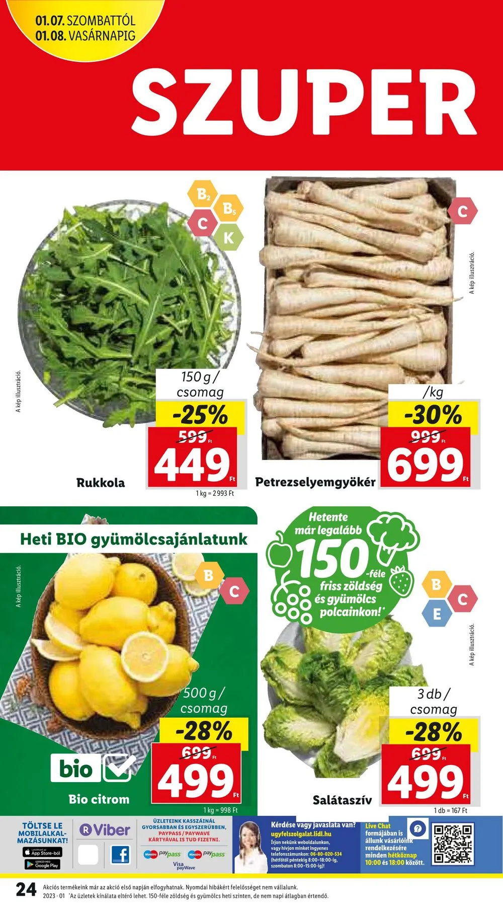 Lidl akciós újság 01.05–01.11 – 24. oldal