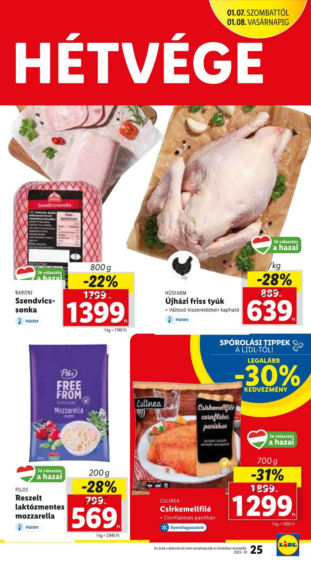 Lidl akciós újság 01.05–01.11 – 25. oldal