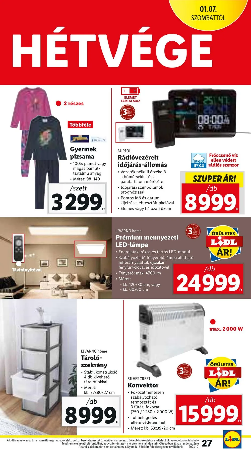 Lidl akciós újság 01.05–01.11 – 27. oldal