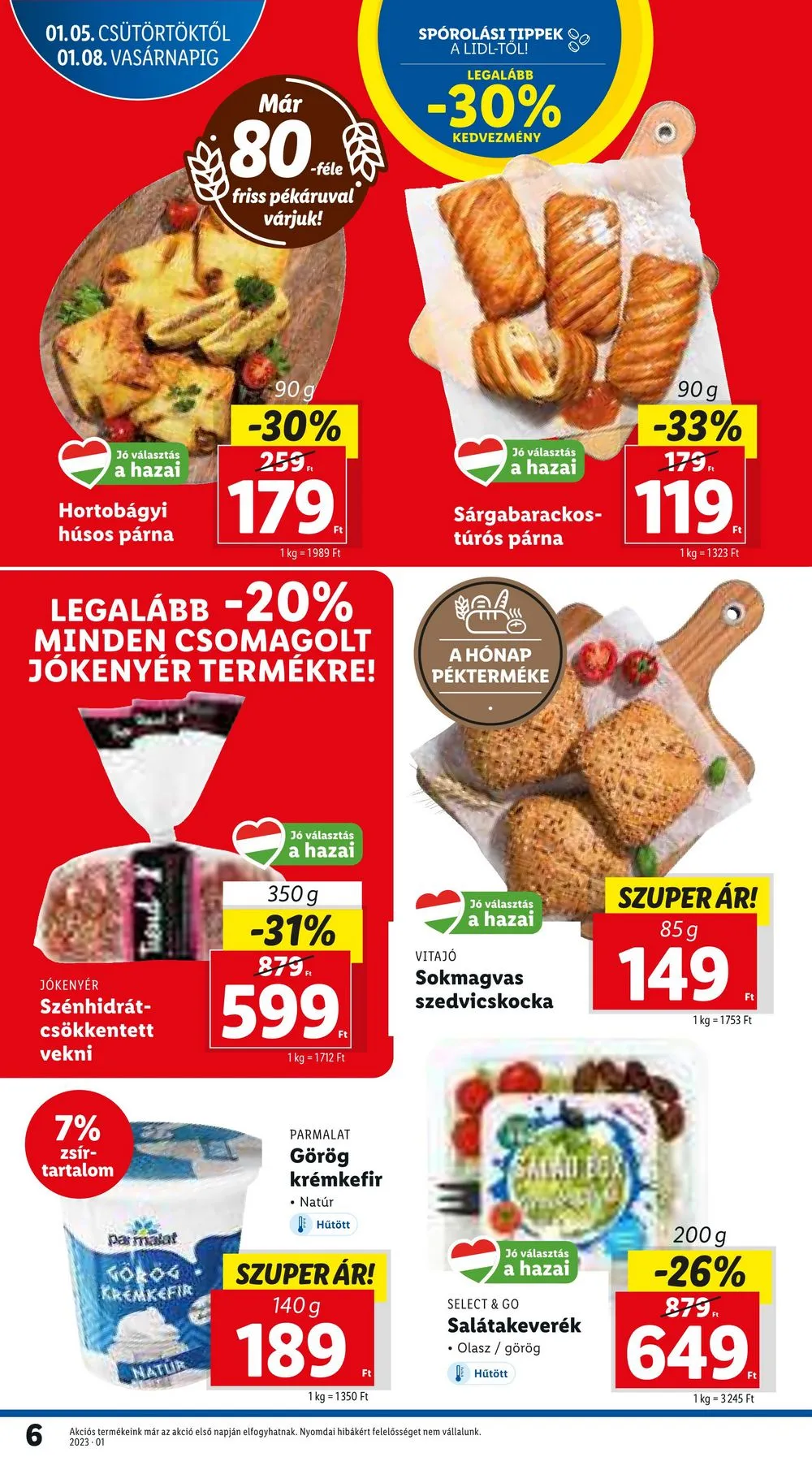 Lidl akciós újság 01.05–01.11 – 6. oldal