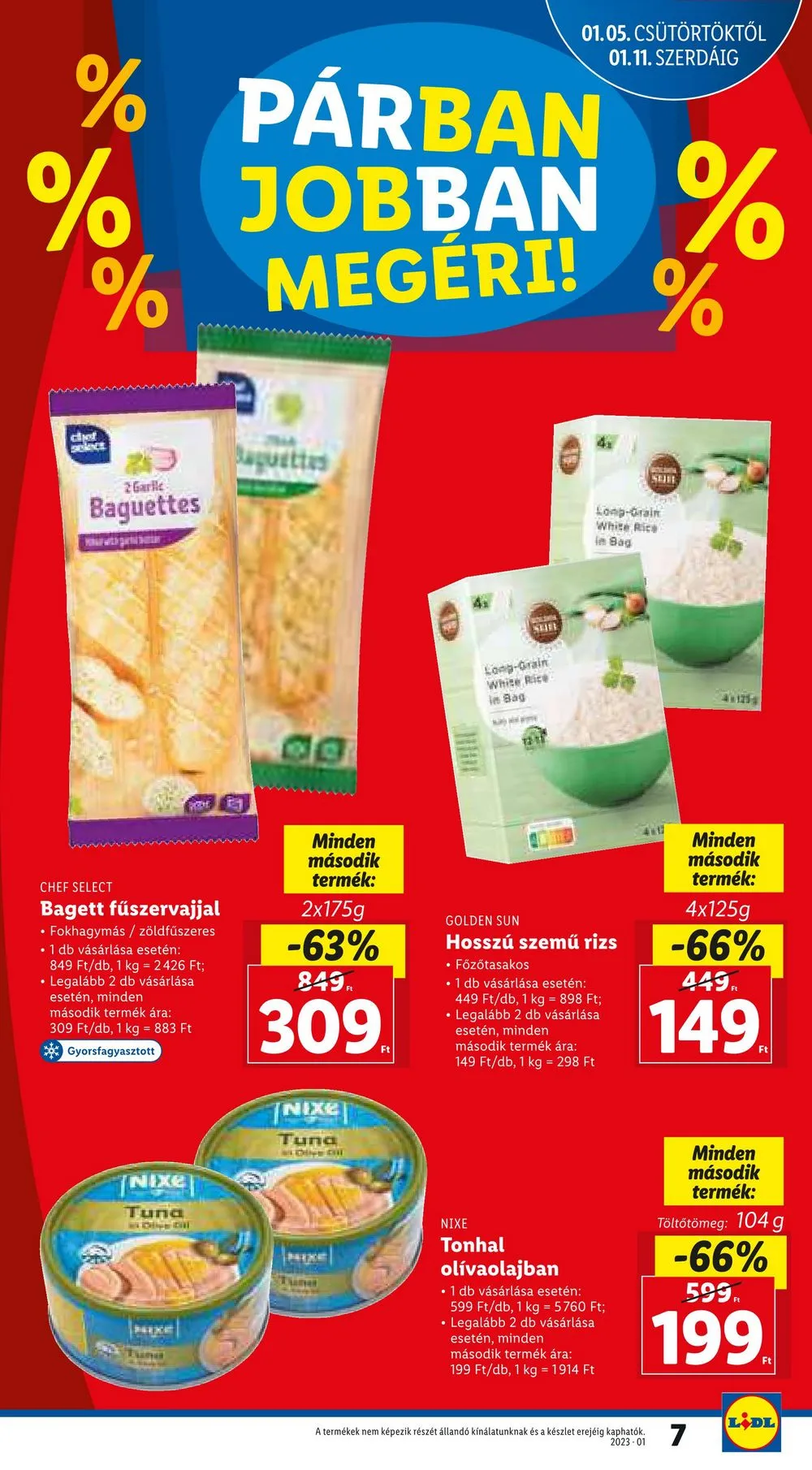 Lidl akciós újság 01.05–01.11 – 7. oldal