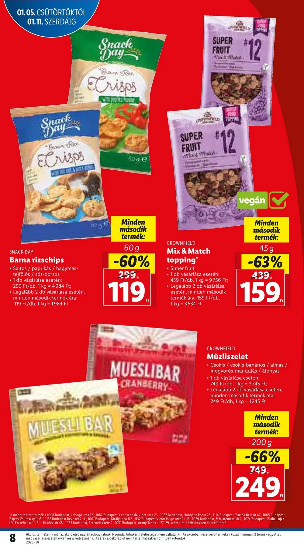 Lidl akciós újság 01.05–01.11 – 8. oldal