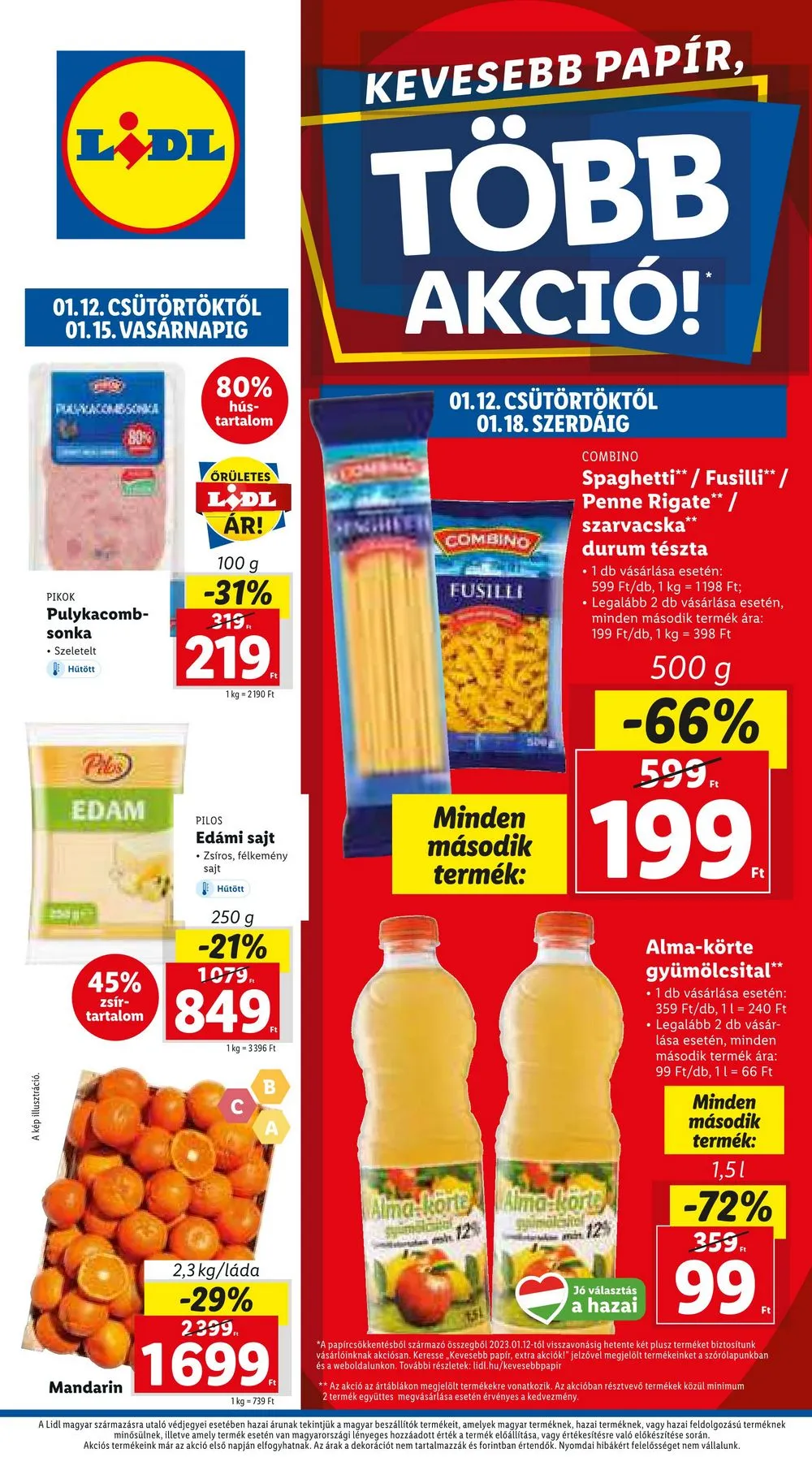Lidl akciós újság 01.12–01.18