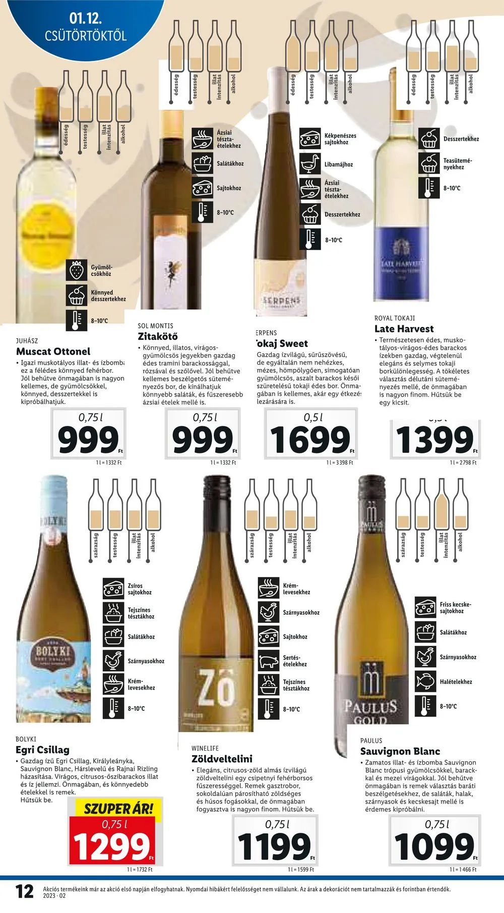 Lidl akciós újság 01.12–01.18 – 12. oldal
