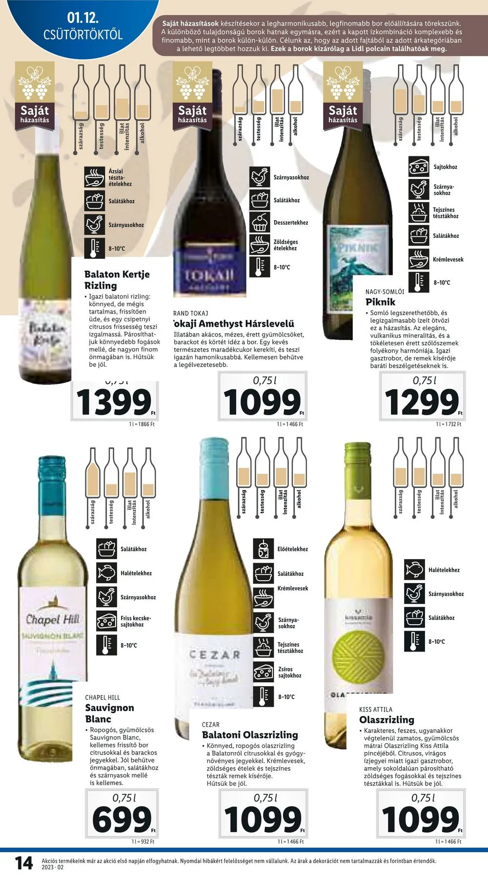 Lidl akciós újság 01.12–01.18 – 14. oldal