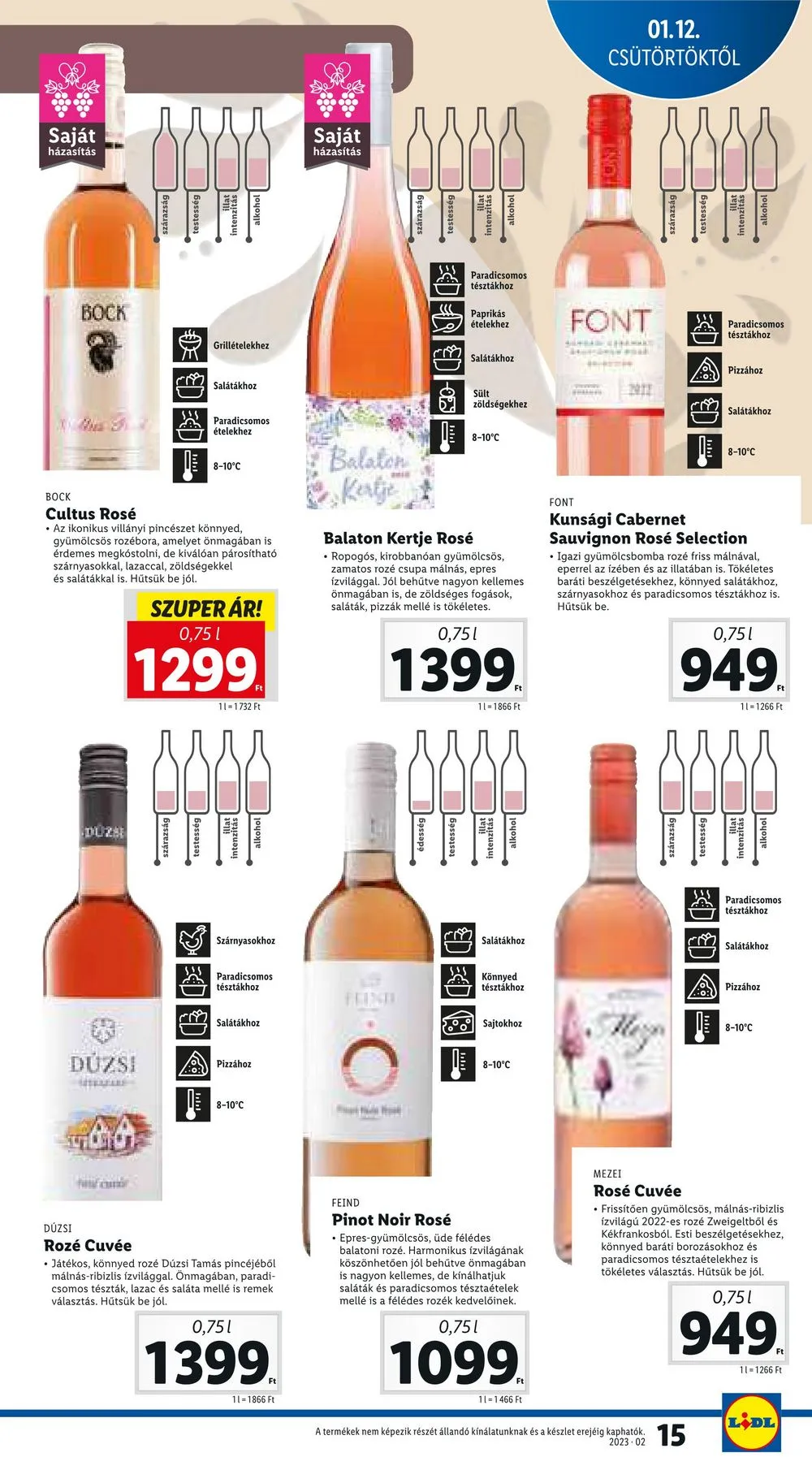 Lidl akciós újság 01.12–01.18 – 15. oldal
