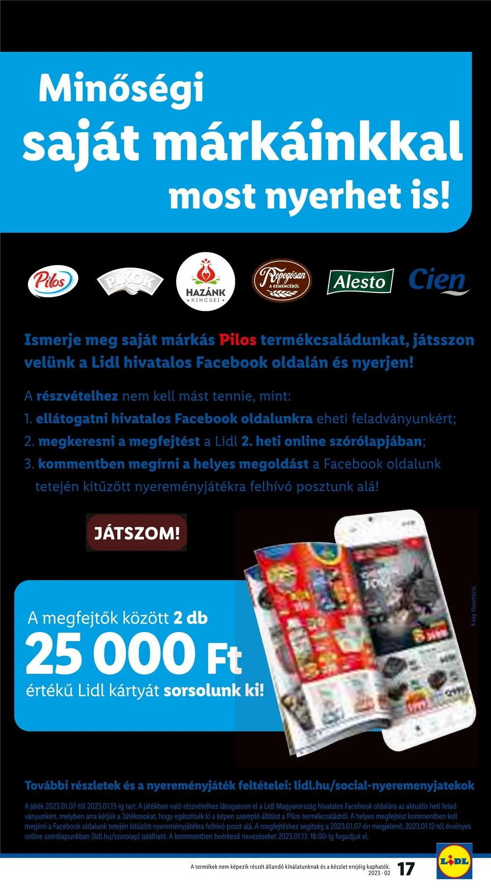 Lidl akciós újság 01.12–01.18 – 17. oldal