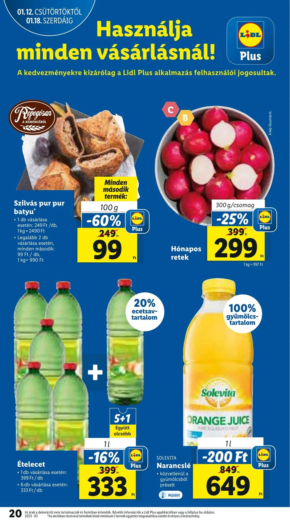 Lidl akciós újság 01.12–01.18 – 20. oldal
