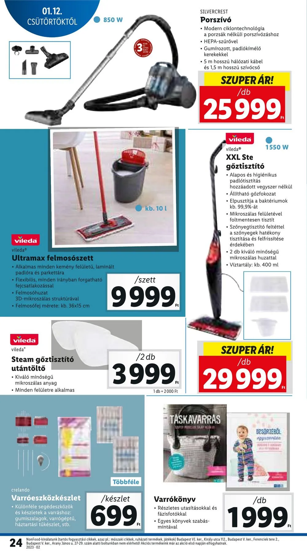 Lidl akciós újság 01.12–01.18 – 24. oldal