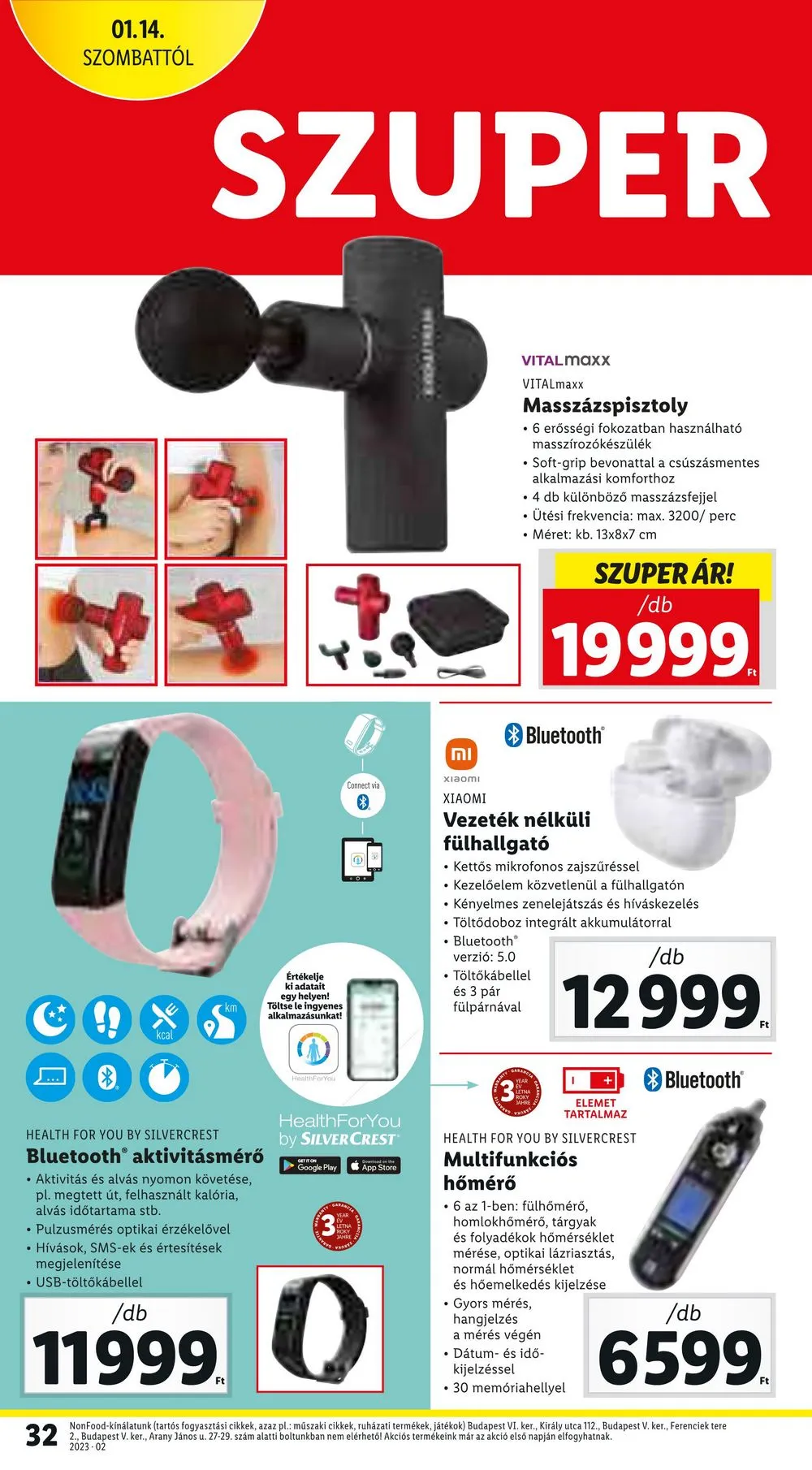 Lidl akciós újság 01.12–01.18 – 32. oldal