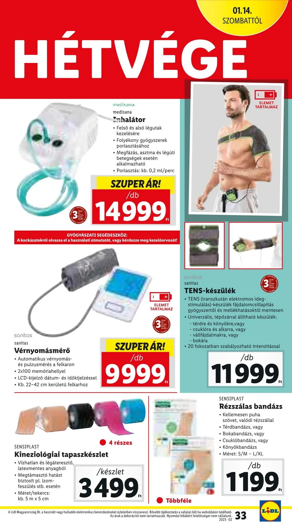 Lidl akciós újság 01.12–01.18 – 33. oldal