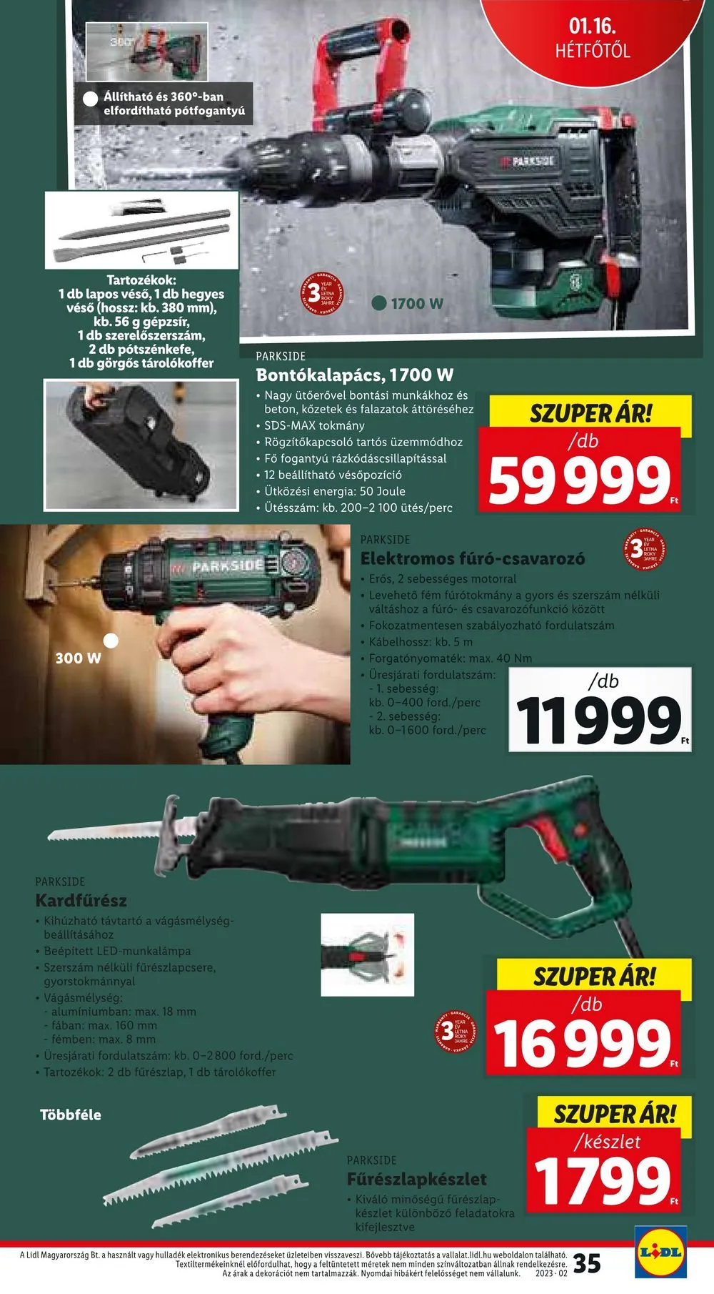 Lidl akciós újság 01.12–01.18 – 35. oldal