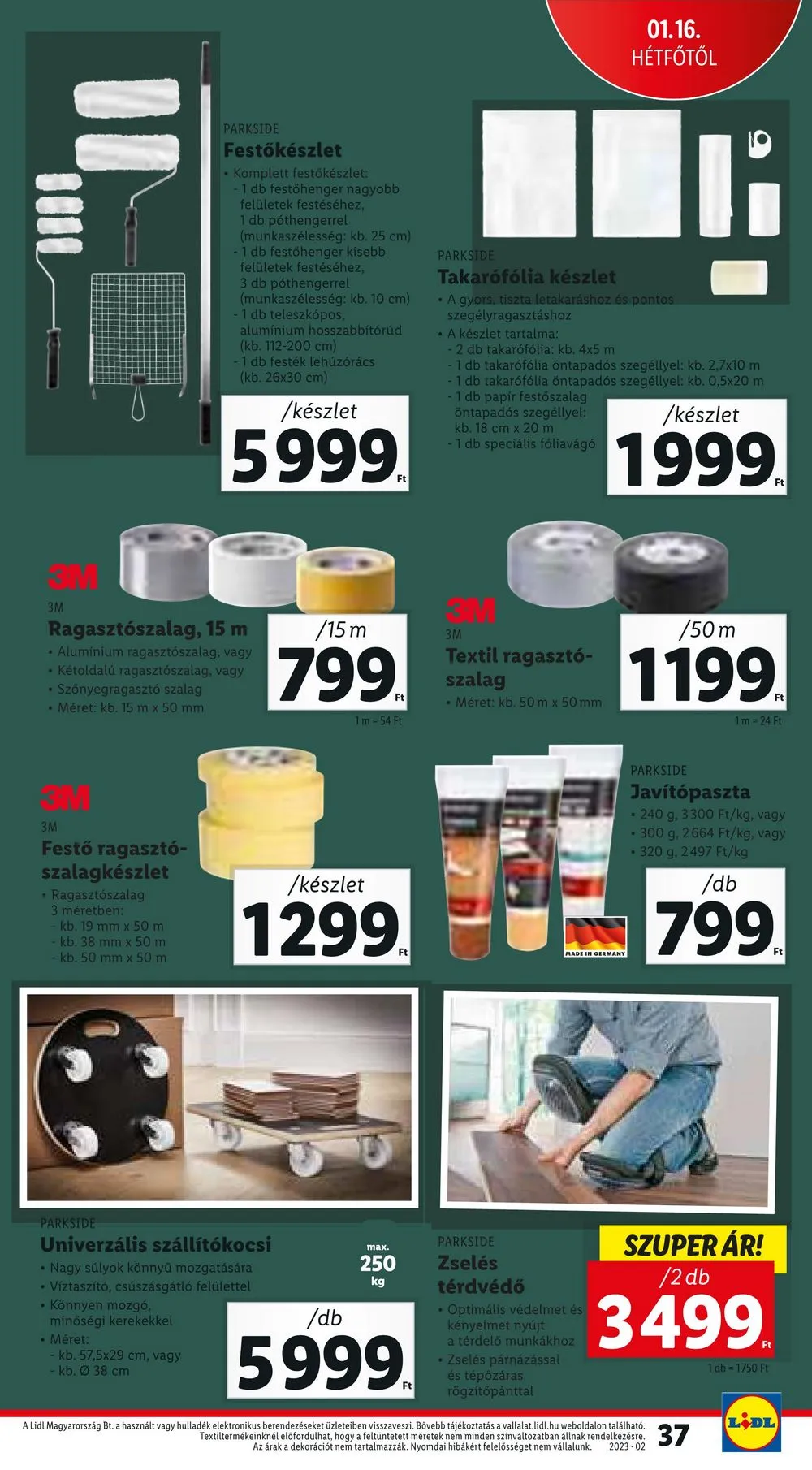 Lidl akciós újság 01.12–01.18 – 37. oldal