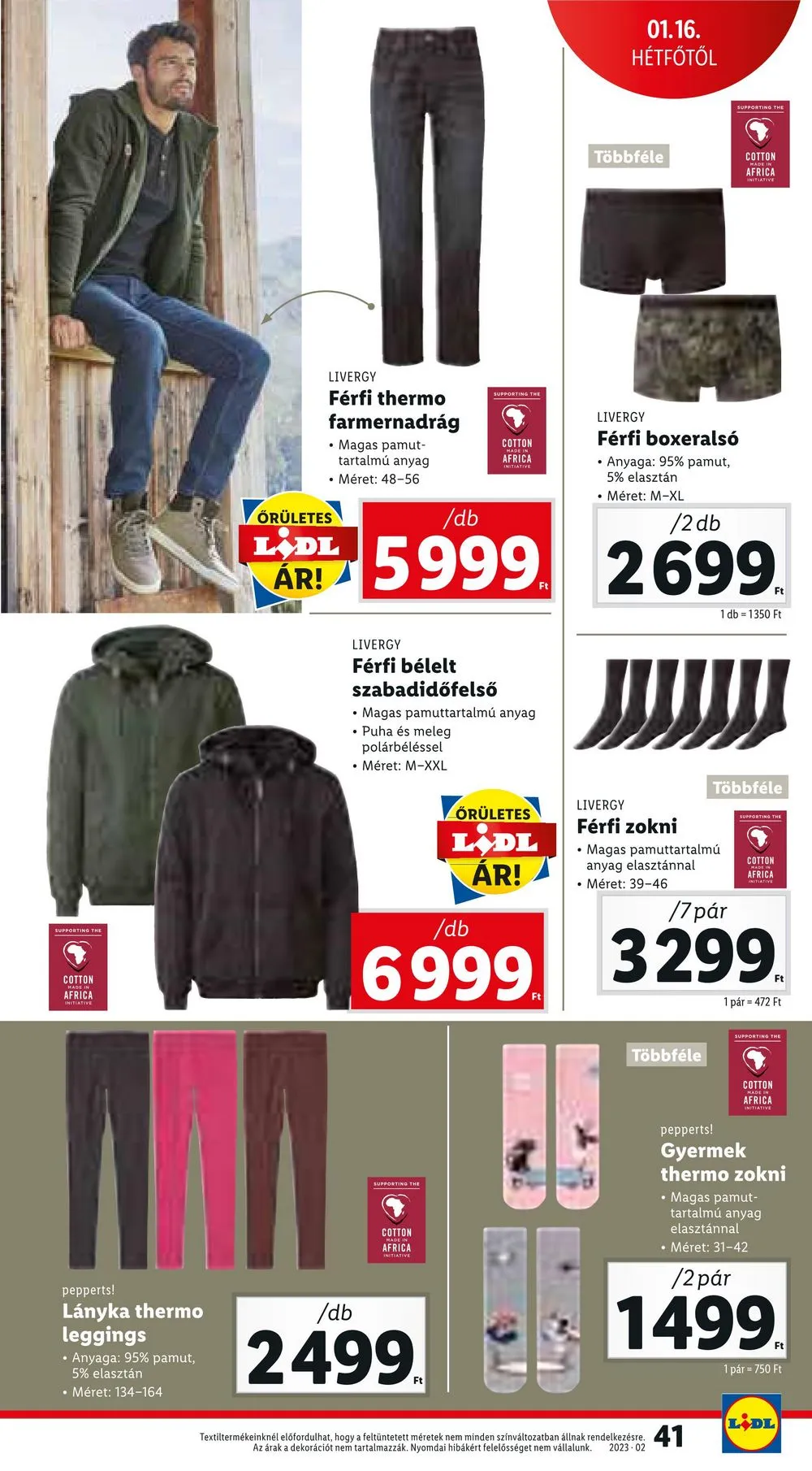 Lidl akciós újság 01.12–01.18 – 41. oldal