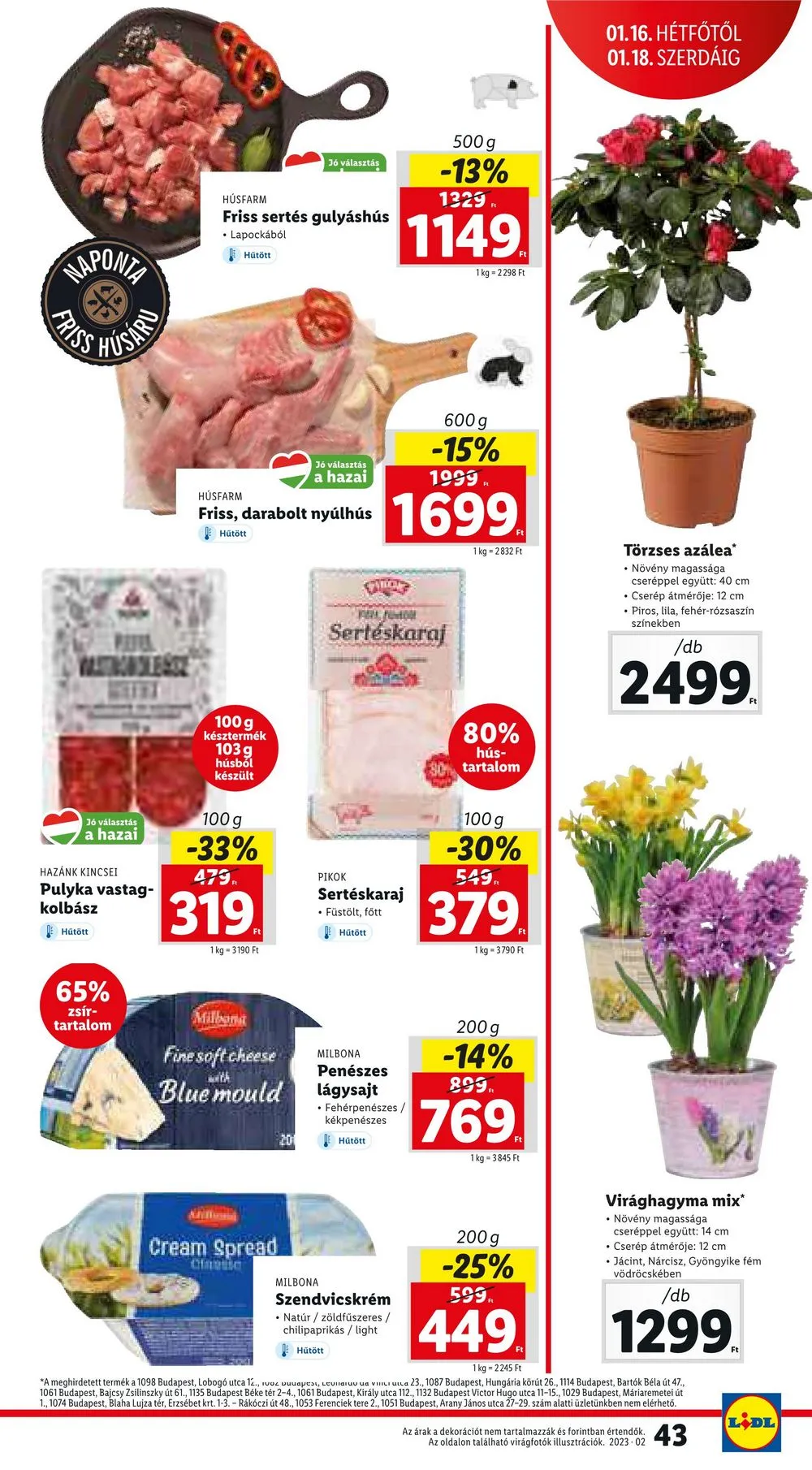 Lidl akciós újság 01.12–01.18 – 43. oldal