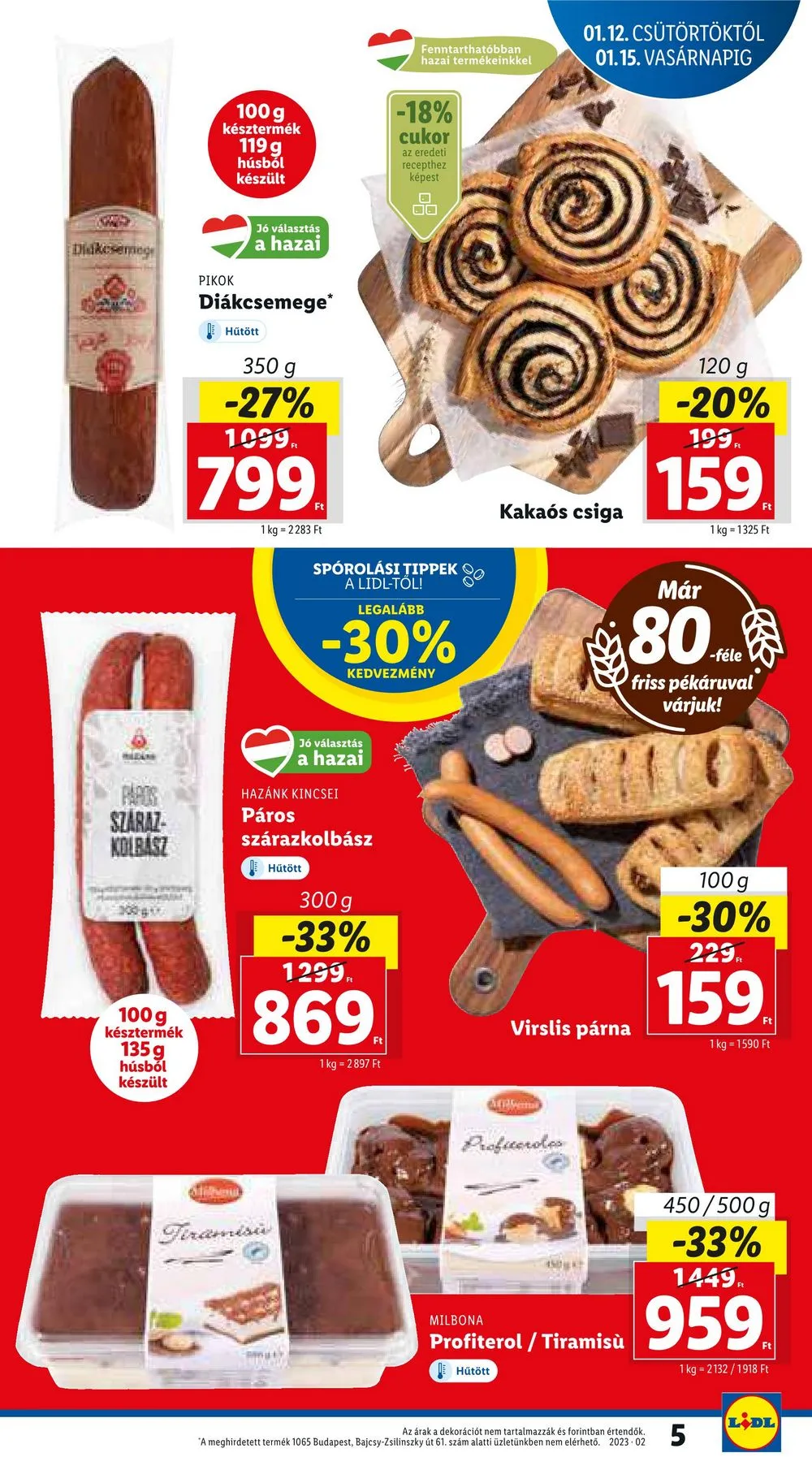 Lidl akciós újság 01.12–01.18 – 5. oldal