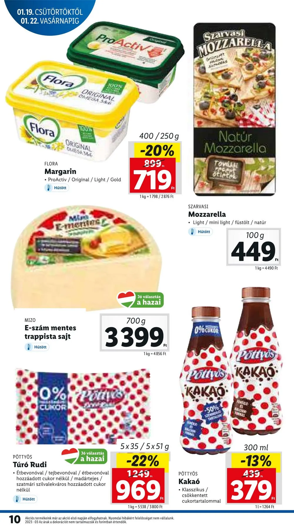Lidl akciós újság 01.19–01.25 – 10. oldal