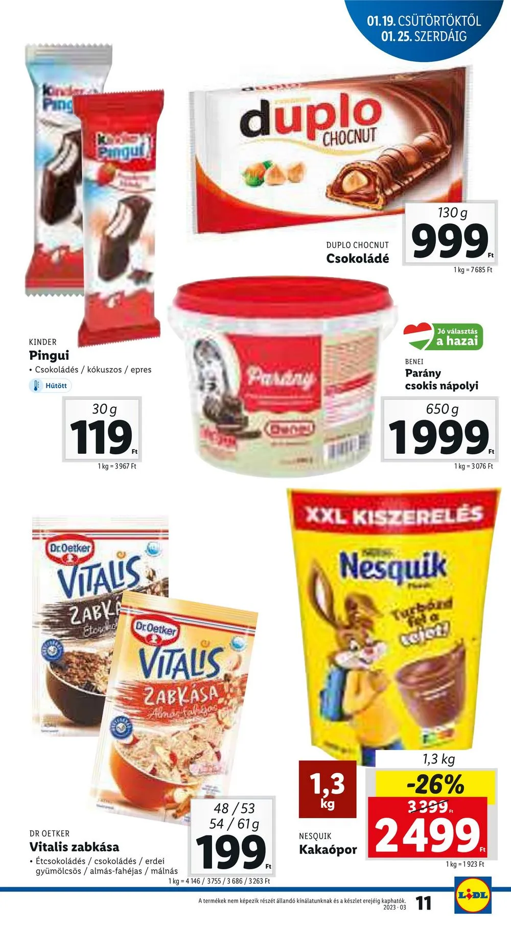 Lidl akciós újság 01.19–01.25 – 11. oldal
