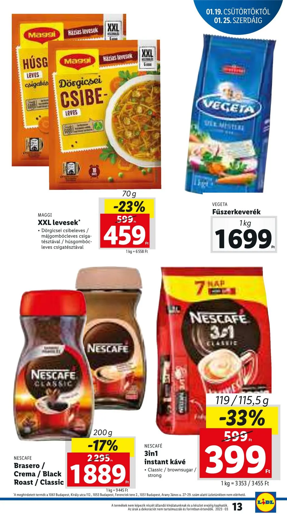 Lidl akciós újság 01.19–01.25 – 13. oldal