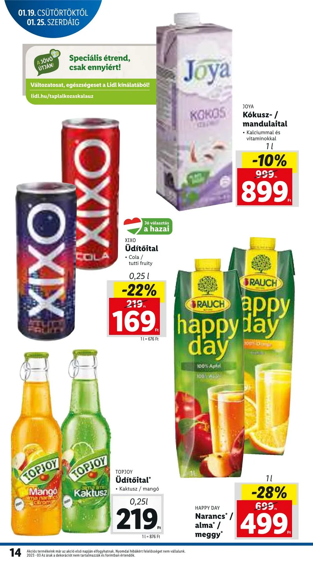 Lidl akciós újság 01.19–01.25 – 14. oldal