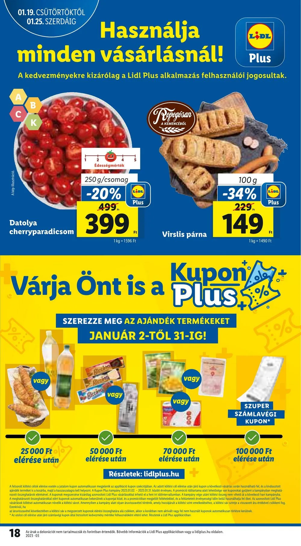 Lidl akciós újság 01.19–01.25 – 18. oldal