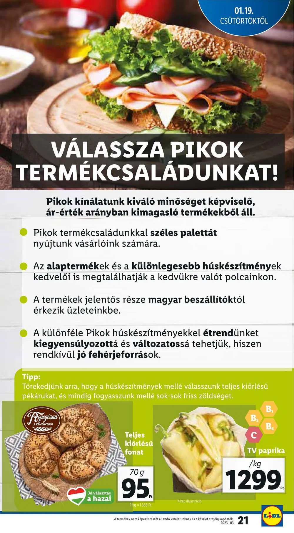 Lidl akciós újság 01.19–01.25 – 21. oldal