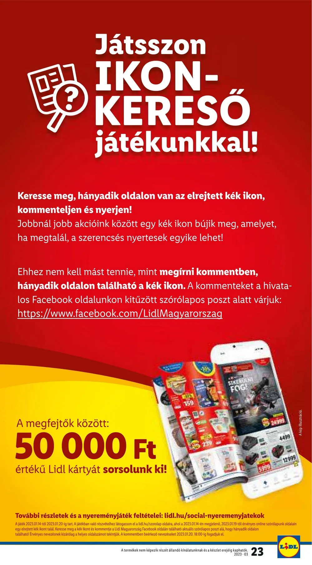Lidl akciós újság 01.19–01.25 – 23. oldal
