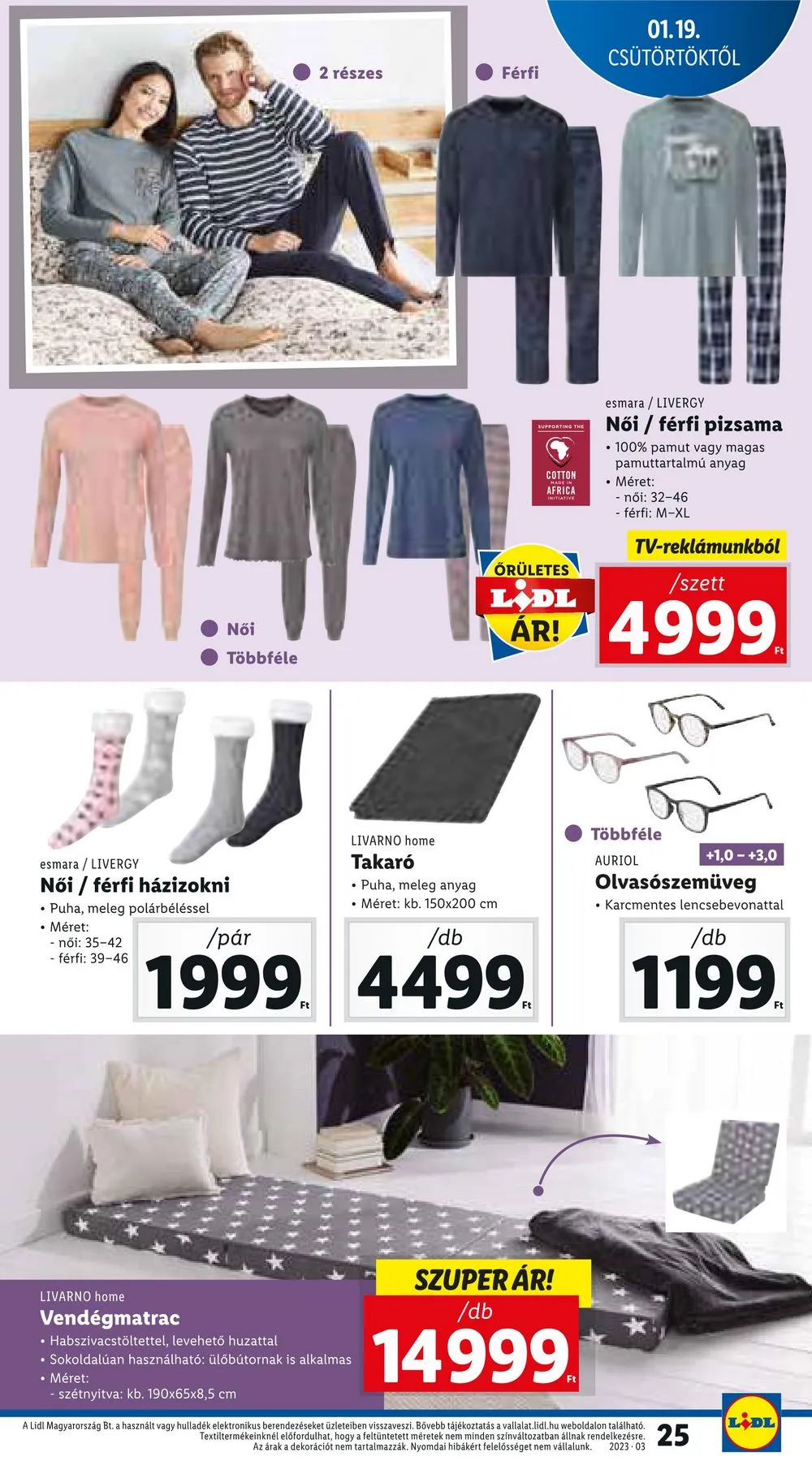 Lidl akciós újság 01.19–01.25 – 25. oldal