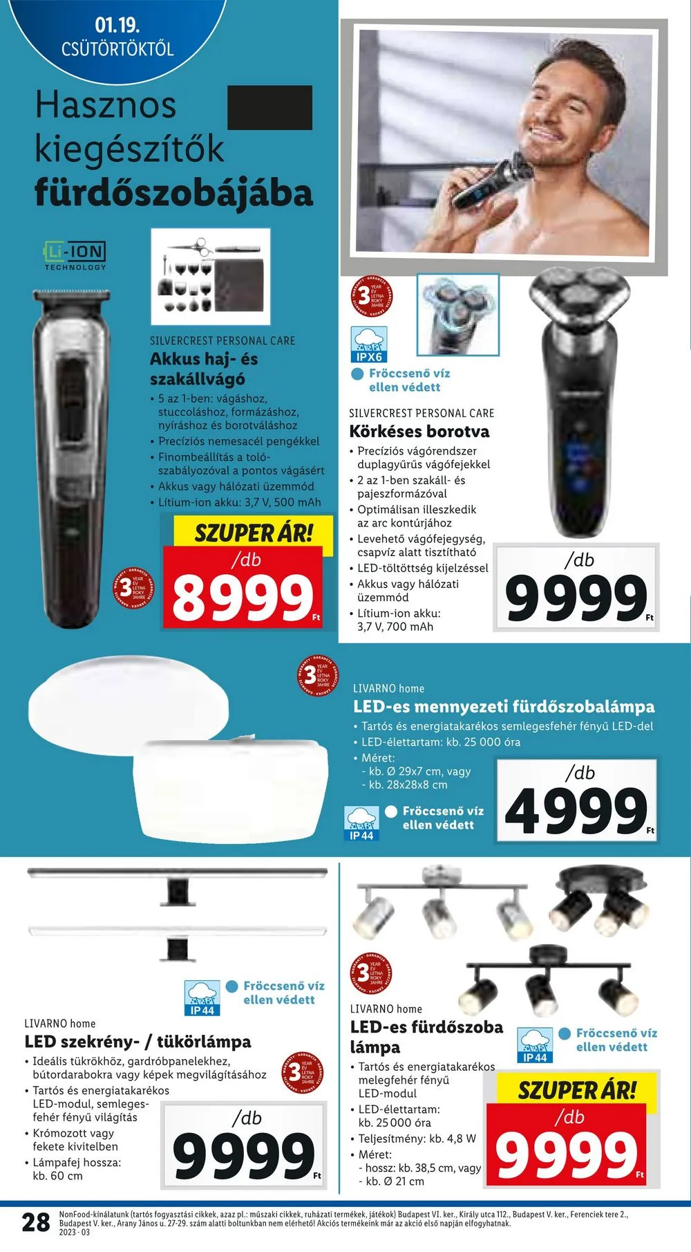 Lidl akciós újság 01.19–01.25 – 28. oldal