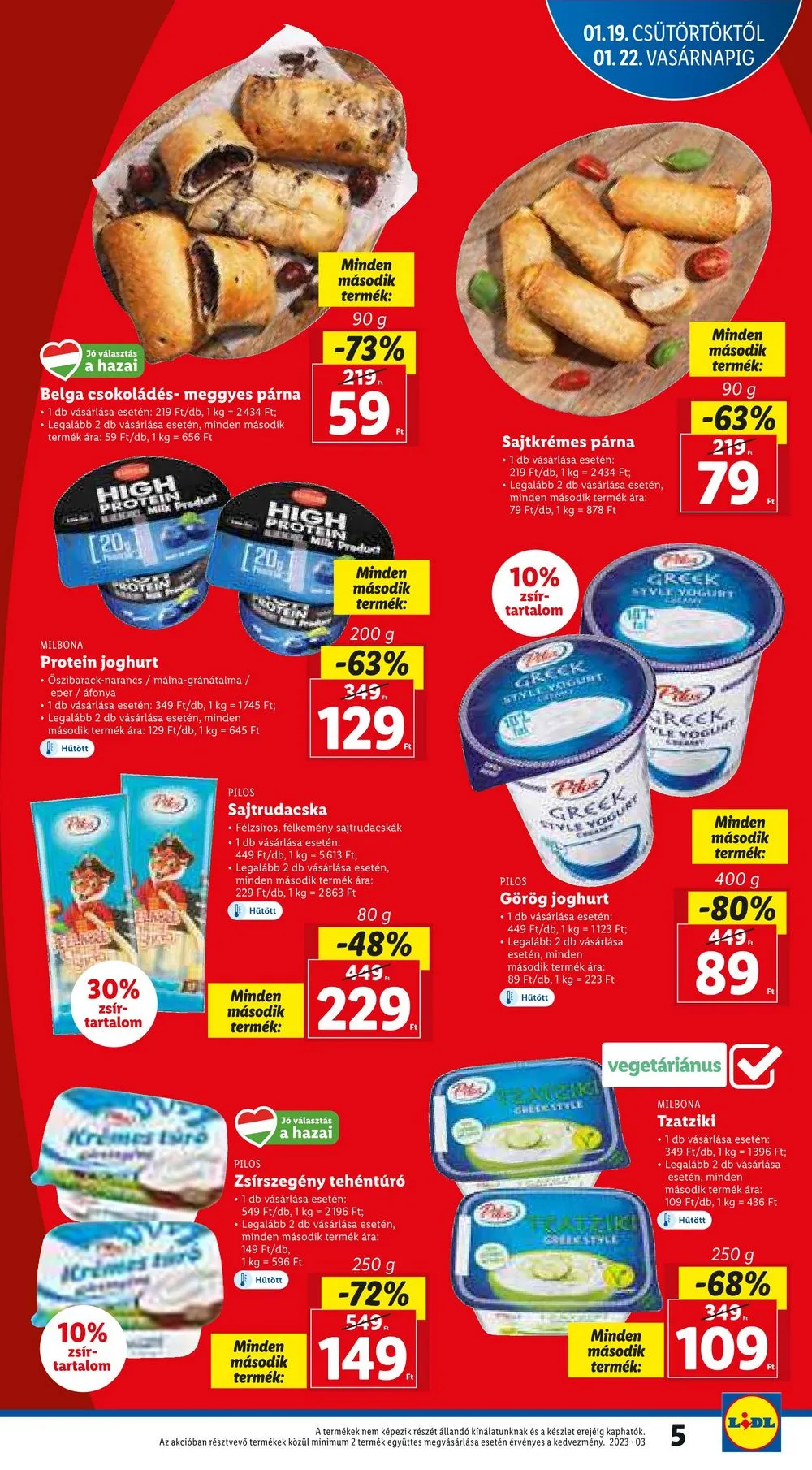 Lidl akciós újság 01.19–01.25 – 5. oldal
