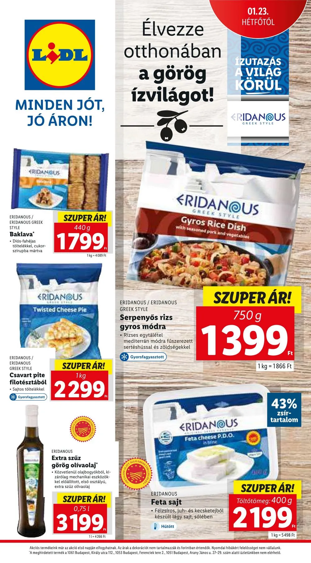 Lidl akciós újság 01.19–01.25 – 54. oldal