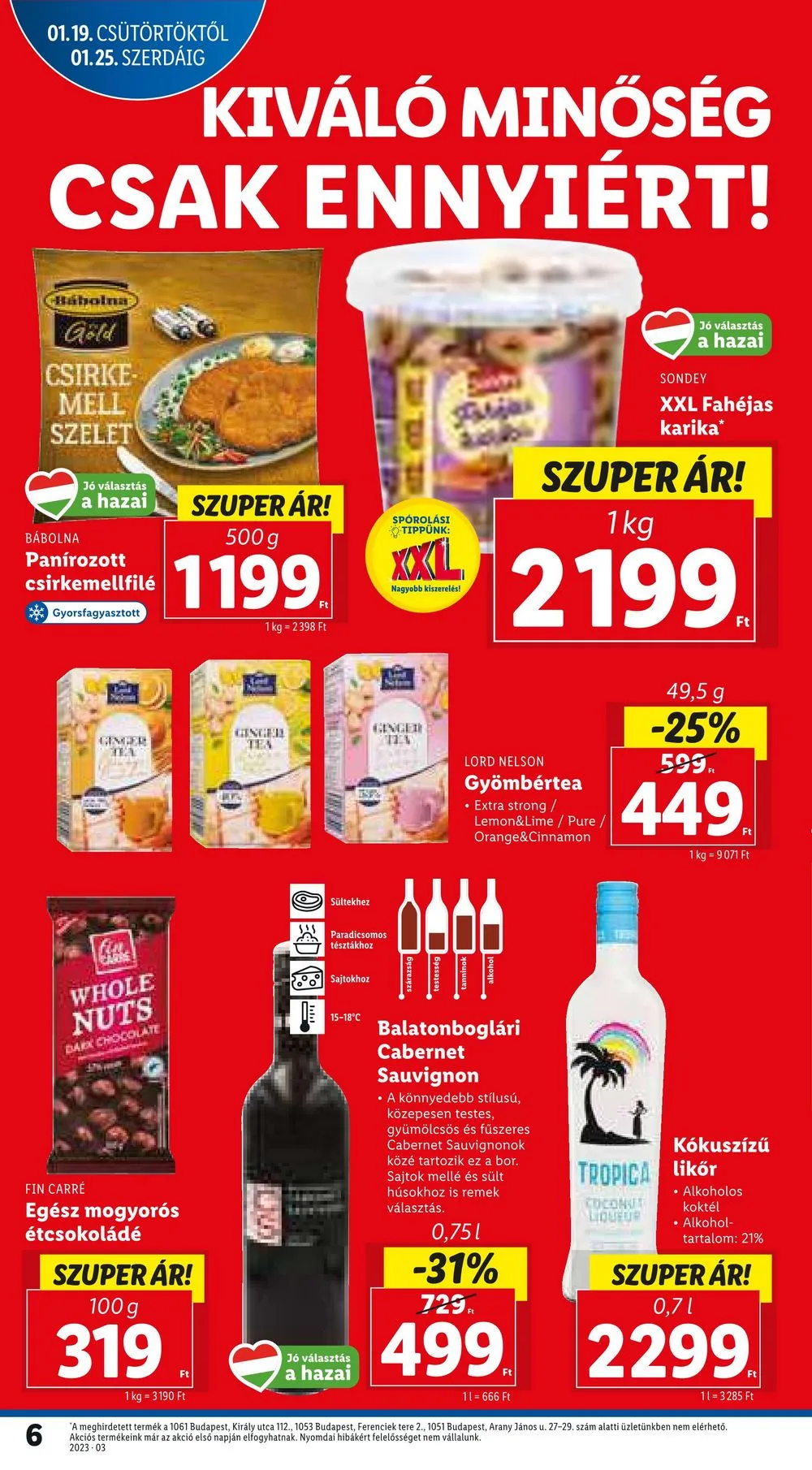 Lidl akciós újság 01.19–01.25 – 6. oldal