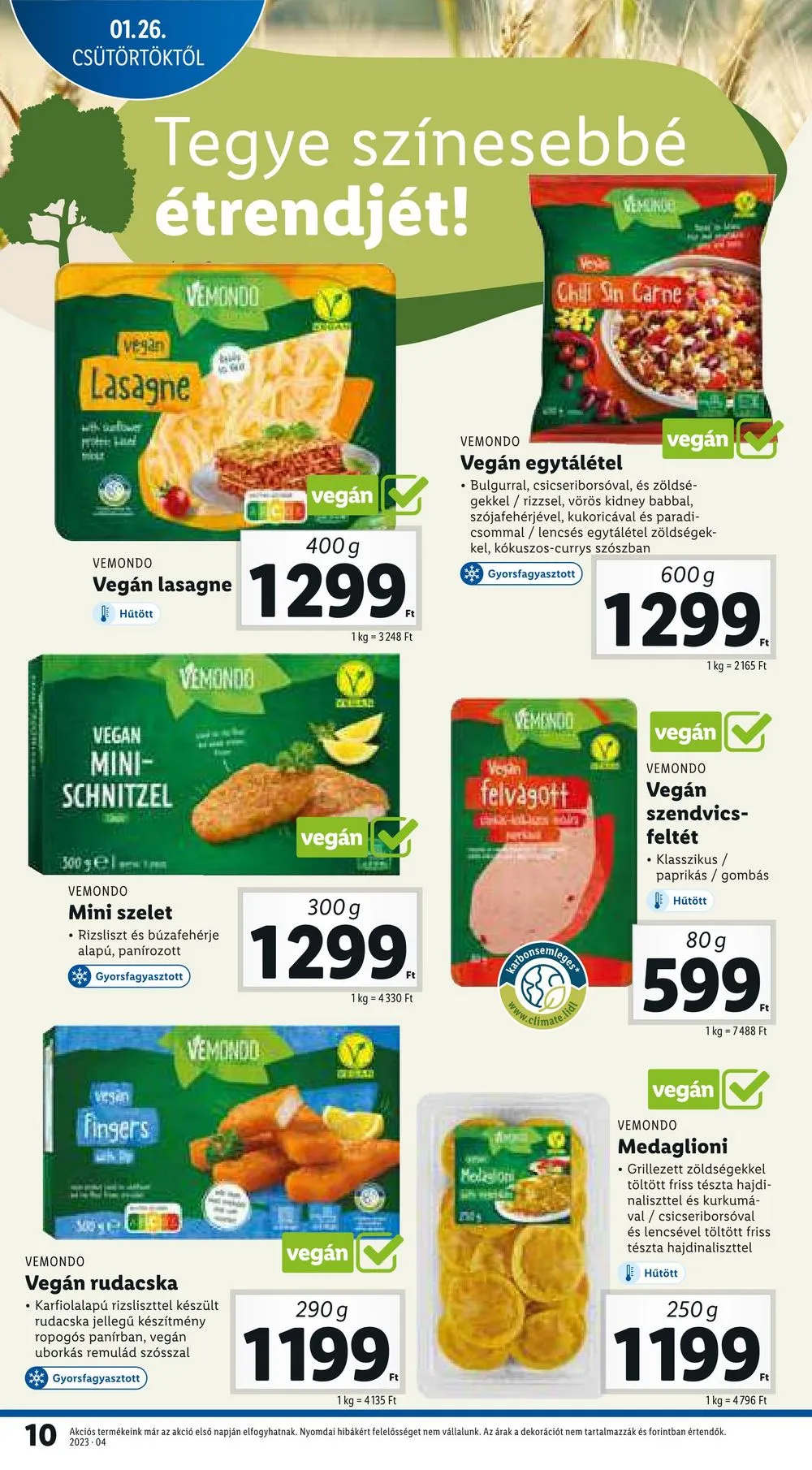 Lidl akciós újság 01.26–02.01 – 10. oldal