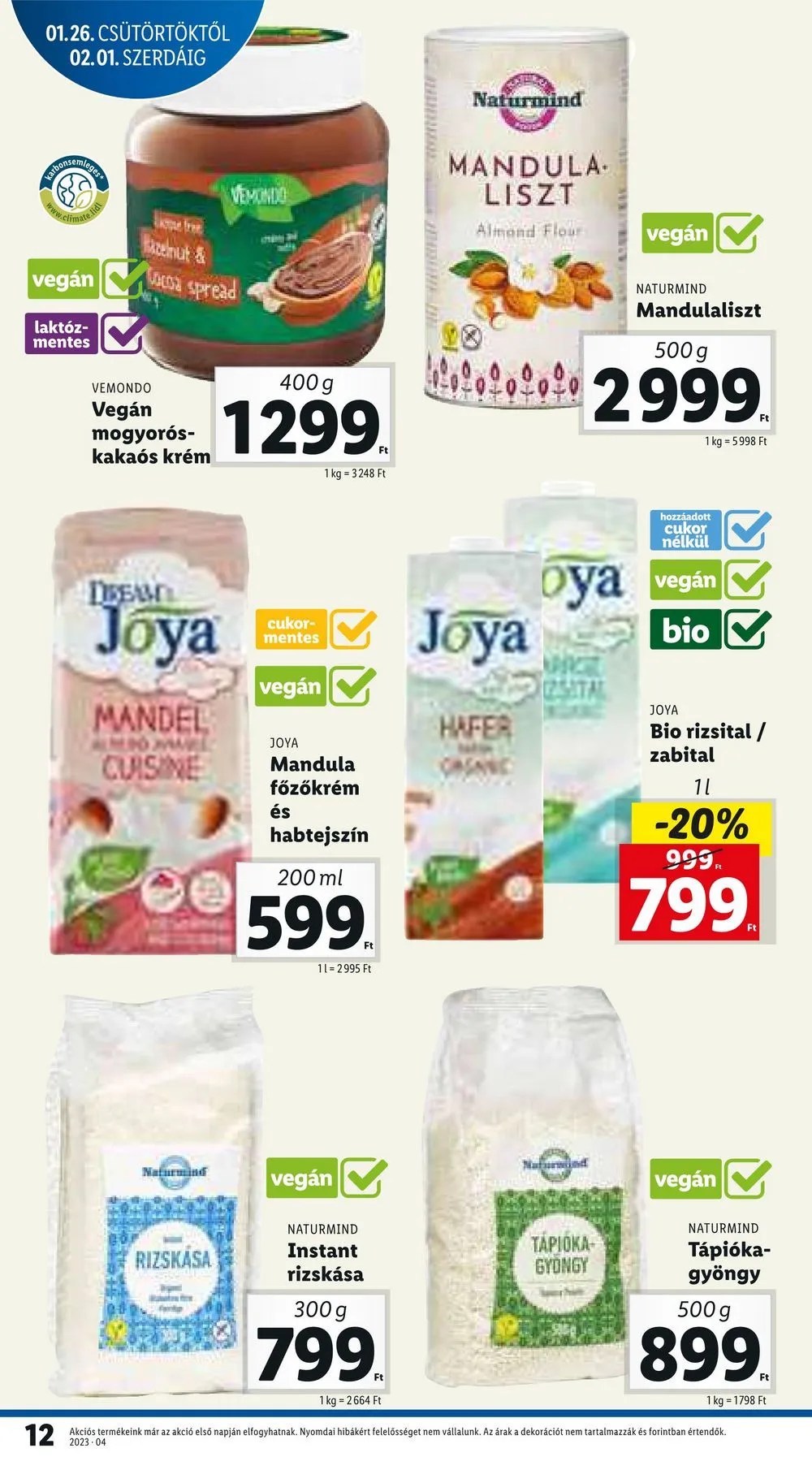 Lidl akciós újság 01.26–02.01 – 12. oldal
