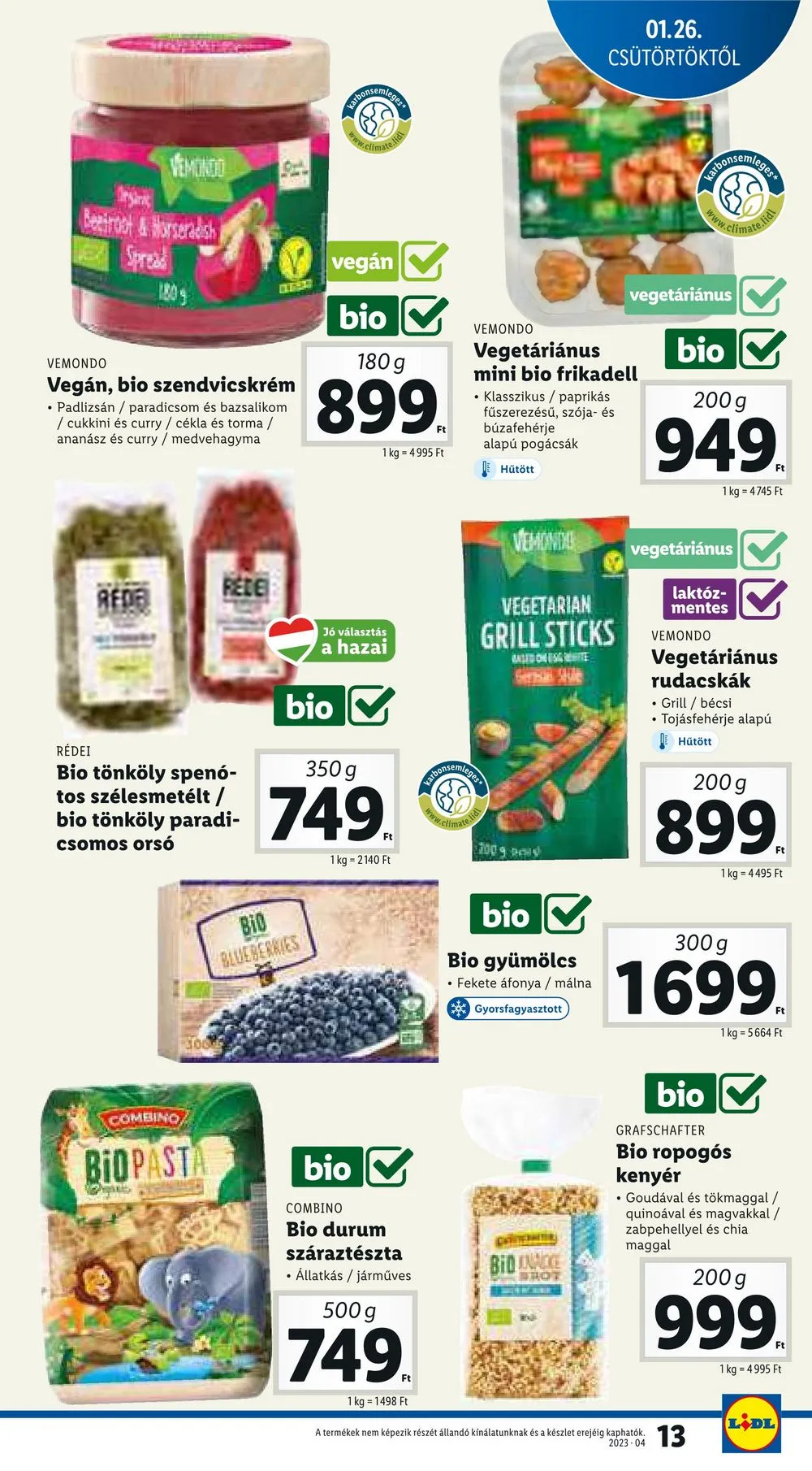 Lidl akciós újság 01.26–02.01 – 13. oldal