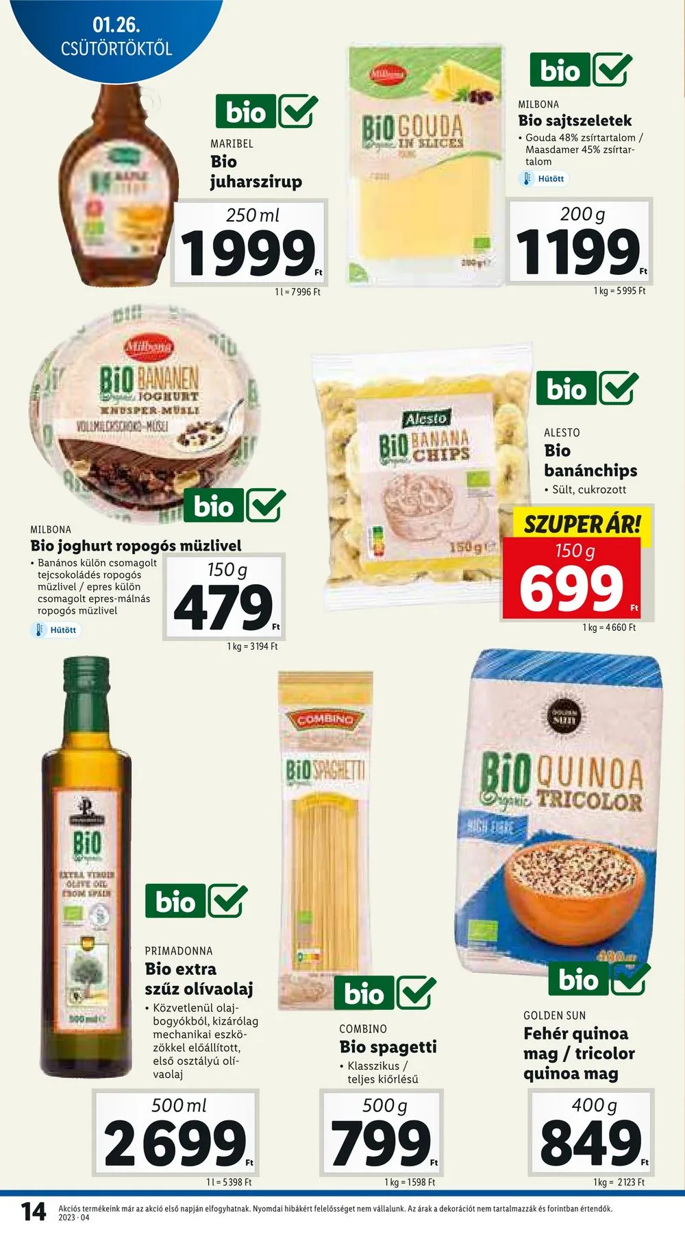 Lidl akciós újság 01.26–02.01 – 14. oldal