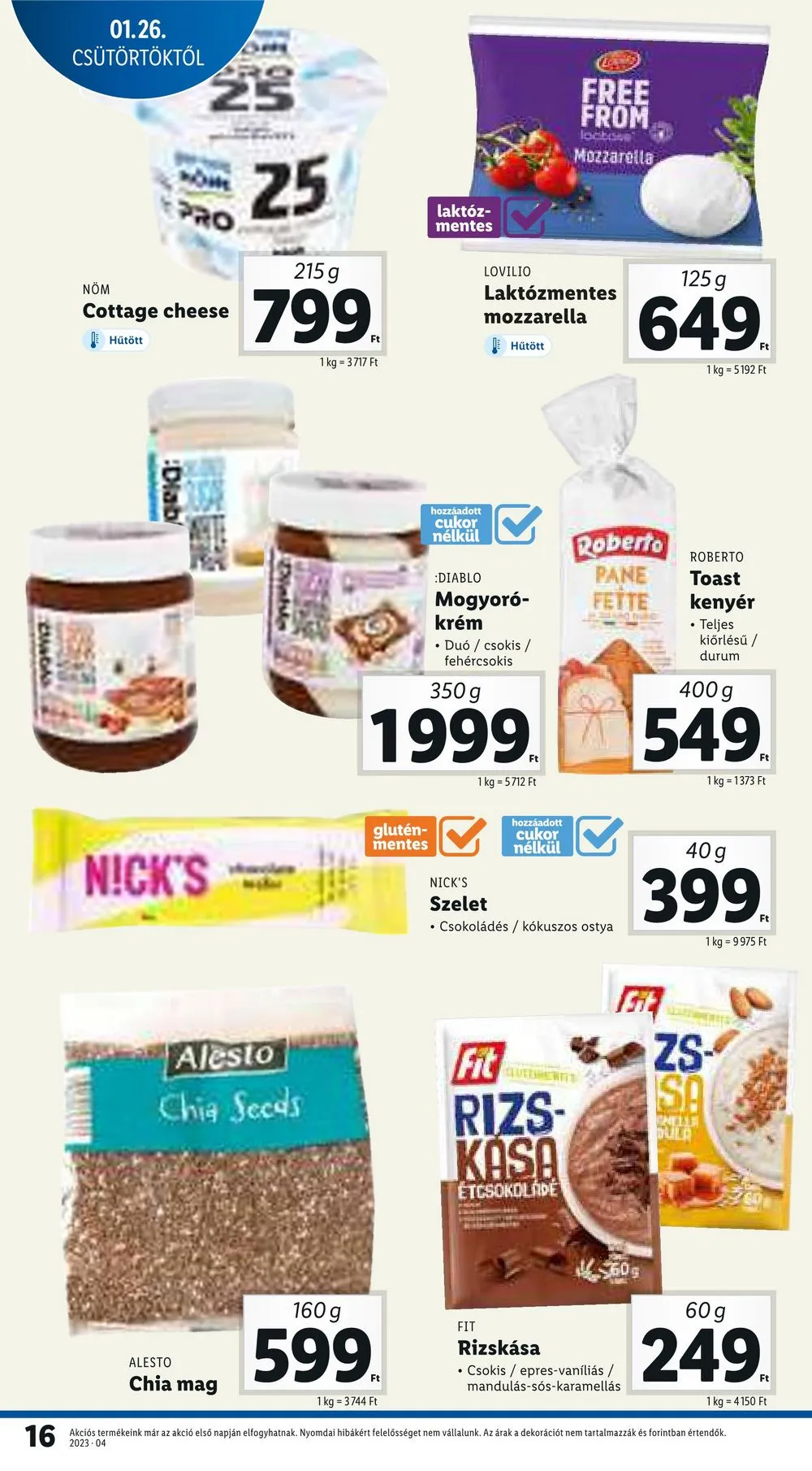 Lidl akciós újság 01.26–02.01 – 16. oldal
