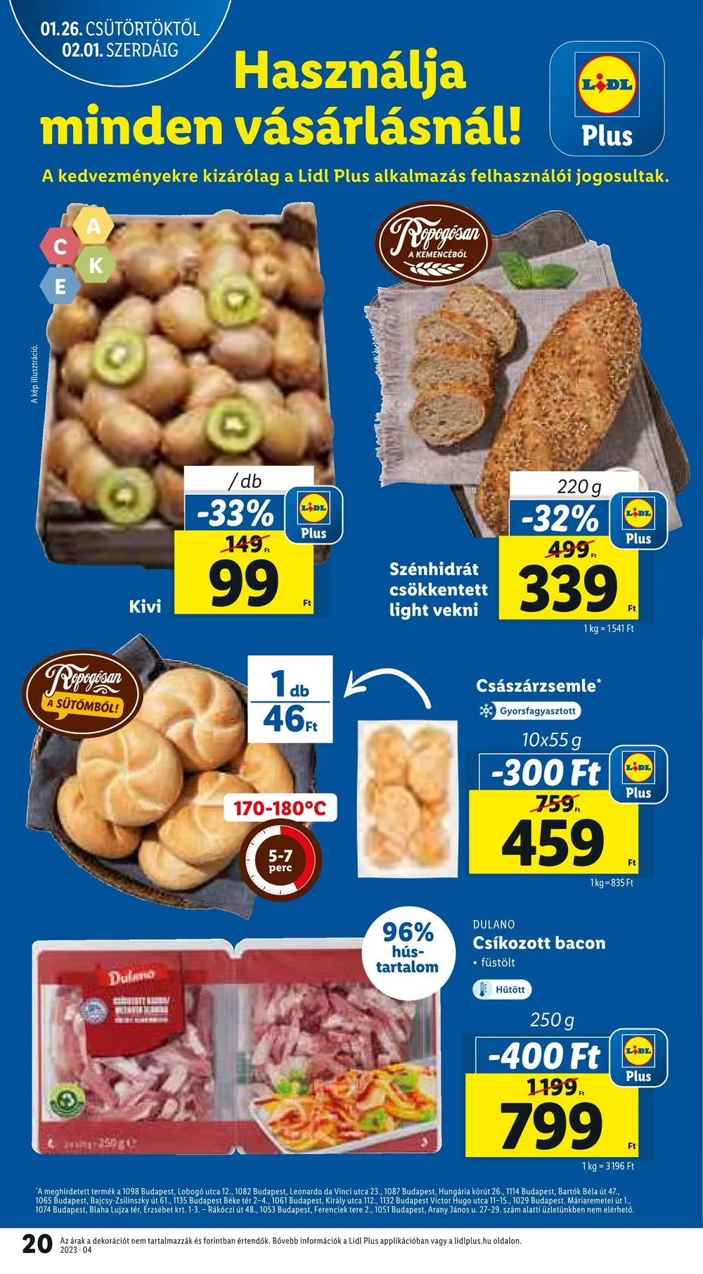 Lidl akciós újság 01.26–02.01 – 20. oldal