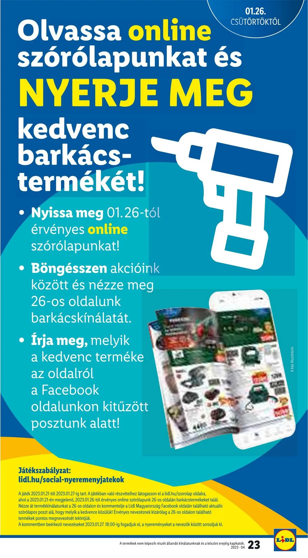 Lidl akciós újság 01.26–02.01 – 23. oldal