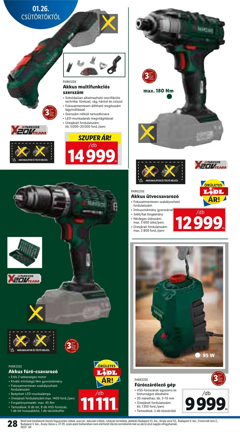 Lidl akciós újság 01.26–02.01 – 28. oldal
