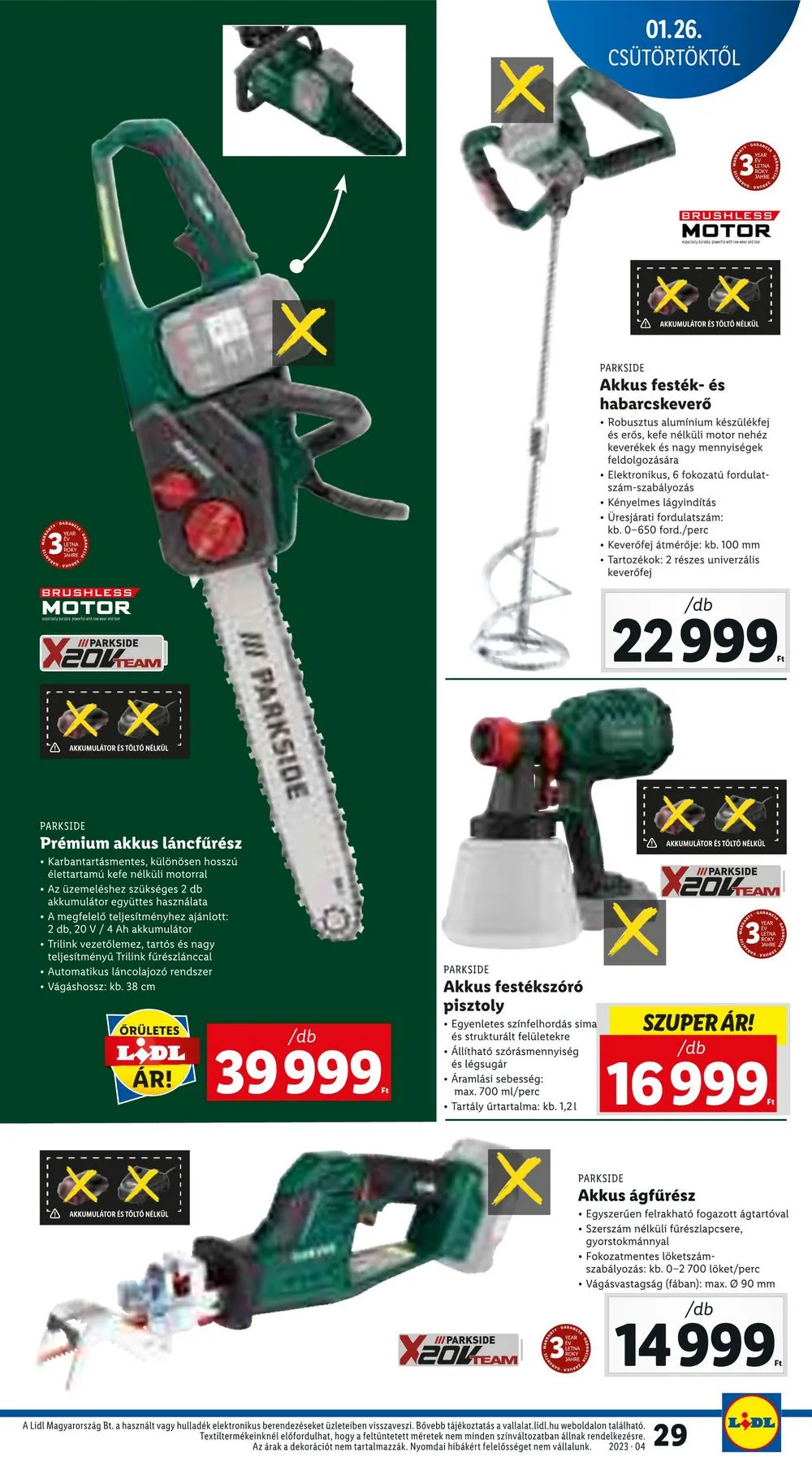 Lidl akciós újság 01.26–02.01 – 29. oldal