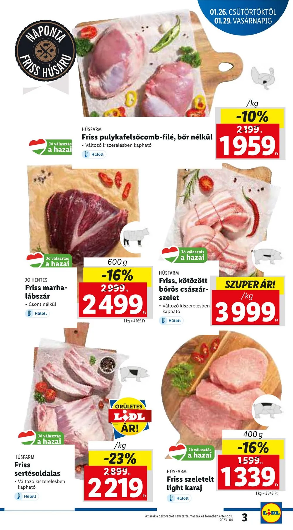 Lidl akciós újság 01.26–02.01 – 3. oldal