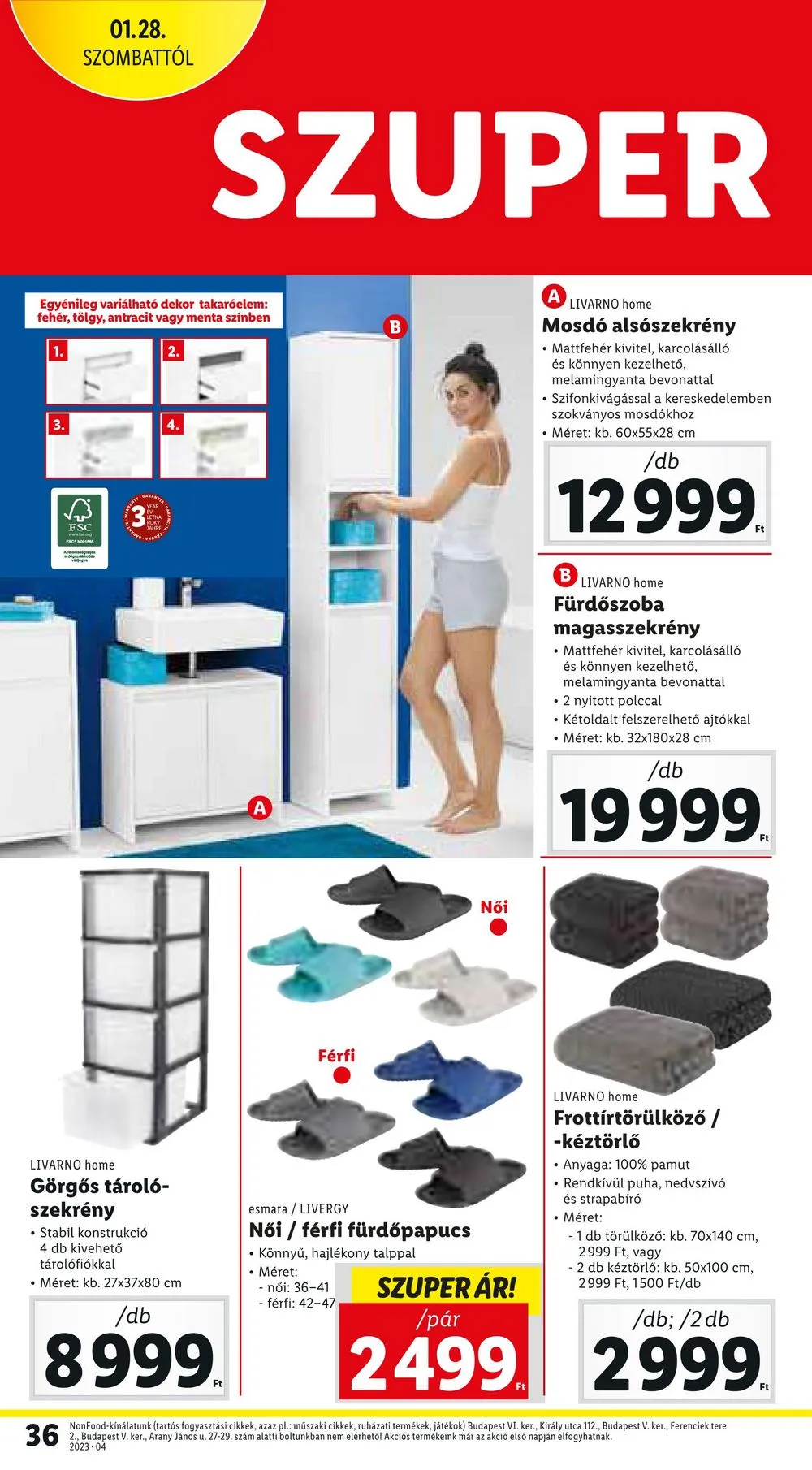 Lidl akciós újság 01.26–02.01 – 36. oldal