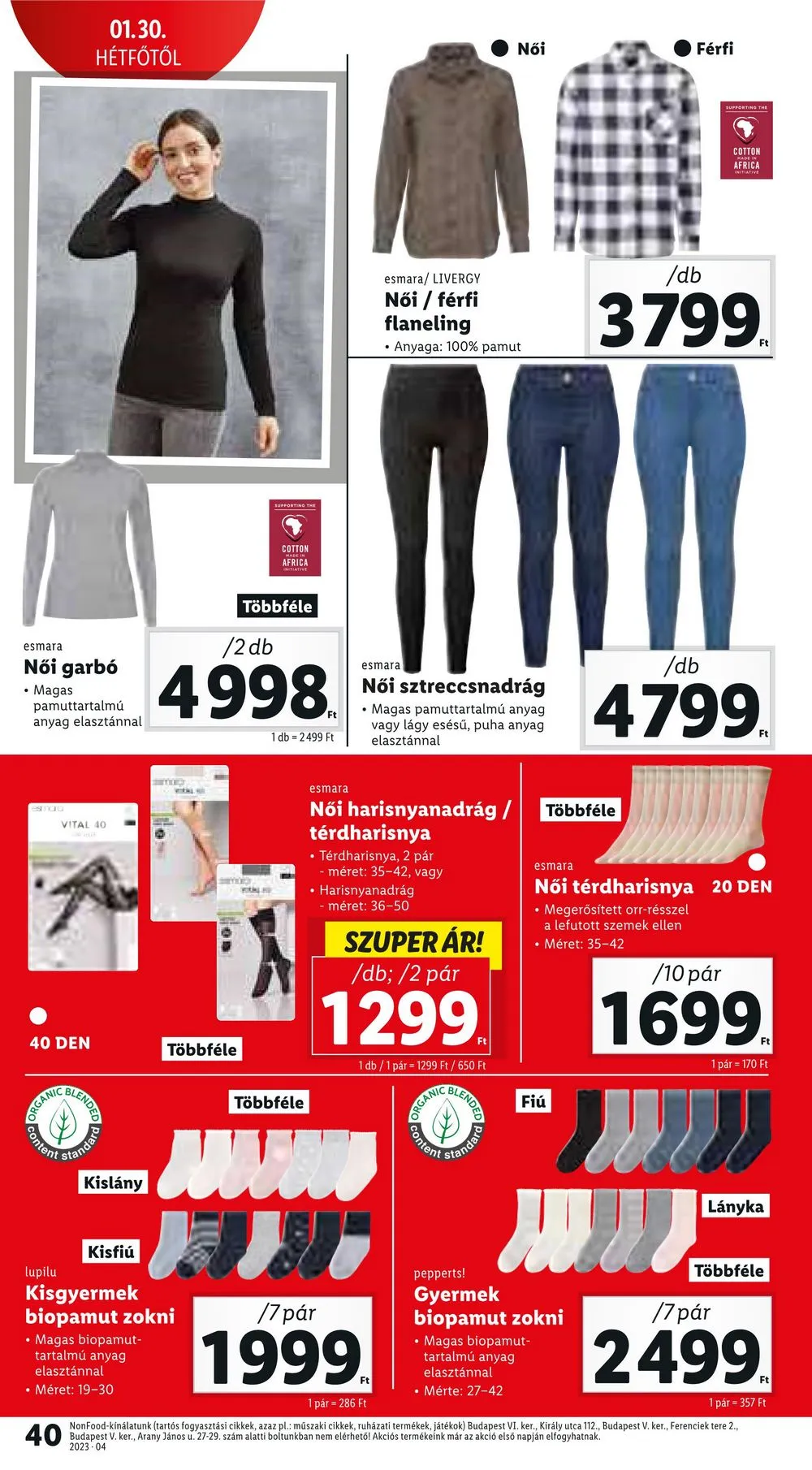 Lidl akciós újság 01.26–02.01 – 40. oldal