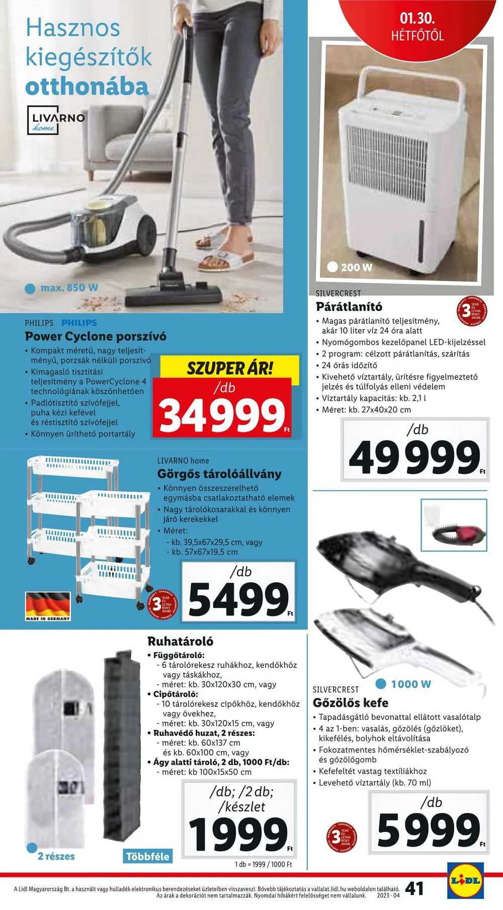 Lidl akciós újság 01.26–02.01 – 41. oldal