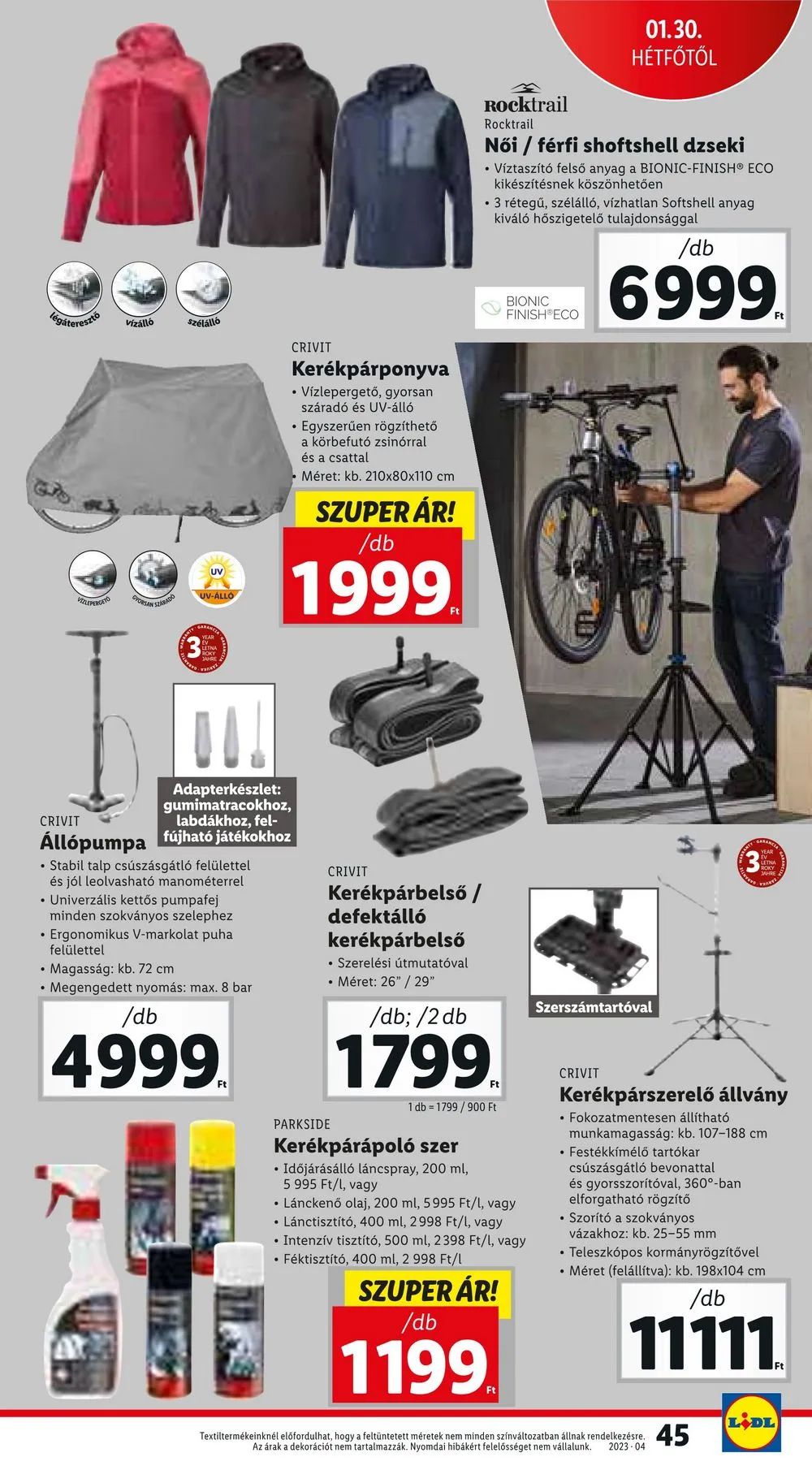 Lidl akciós újság 01.26–02.01 – 45. oldal
