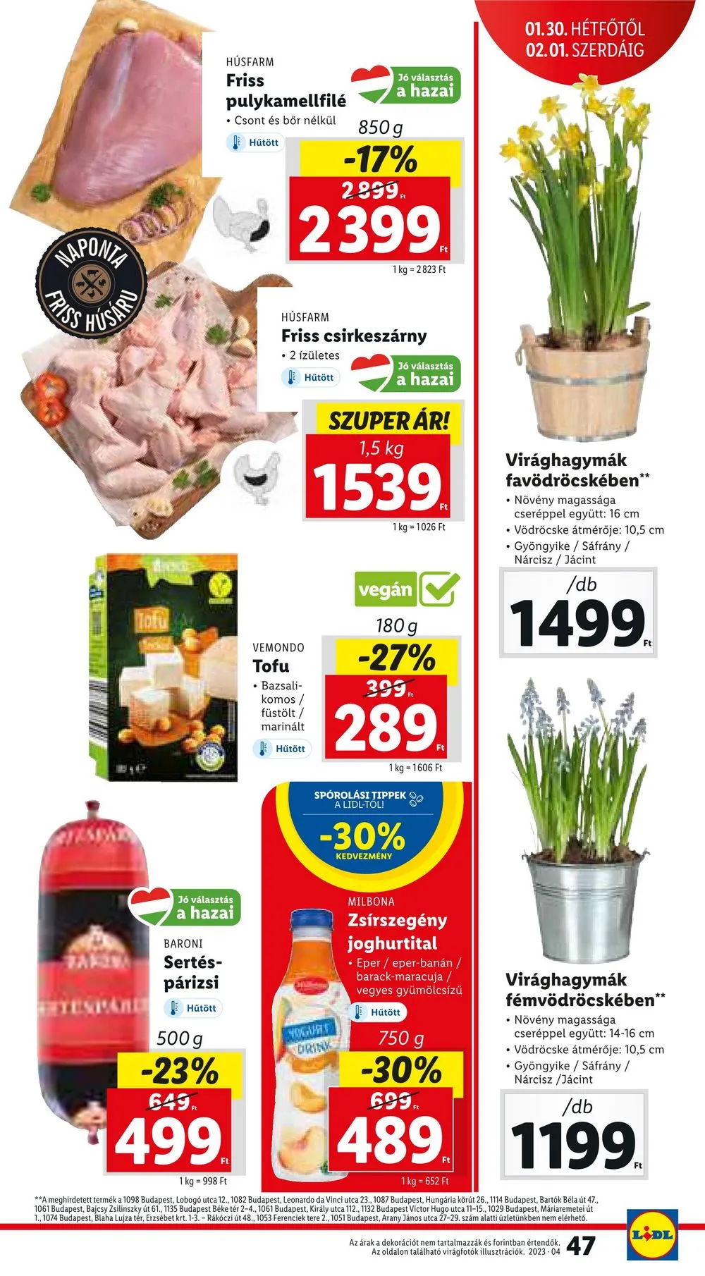Lidl akciós újság 01.26–02.01 – 47. oldal